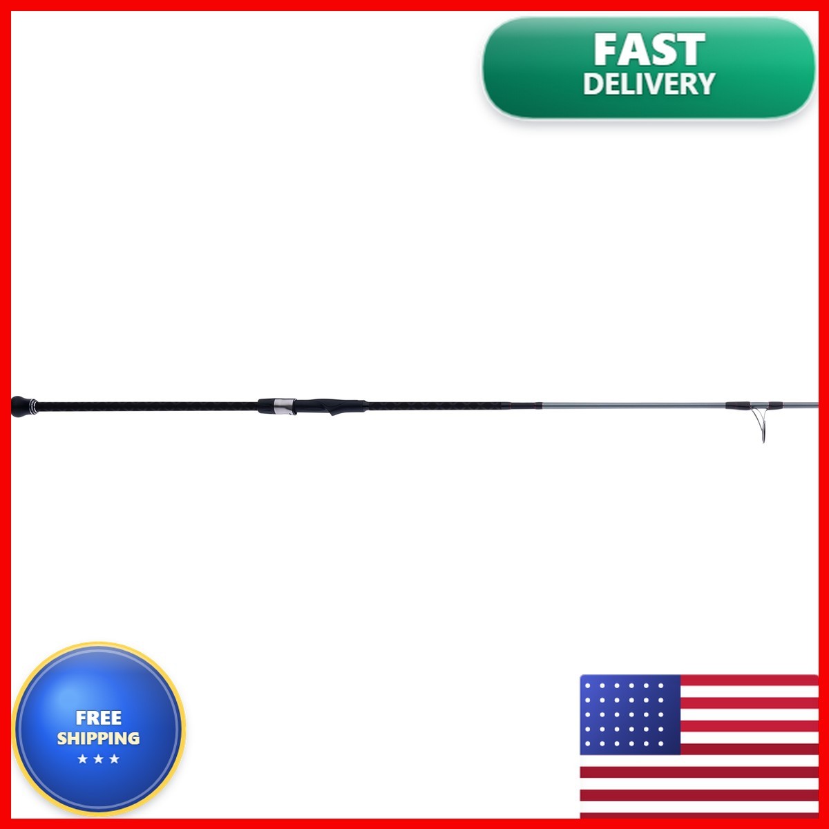 PENN Prevail III 8\' Surf Spinning Rod 2-Piece Fishing Rod PENN Prevail III 8\' Surf Spinning Rod 2-Piece Fishing Rod