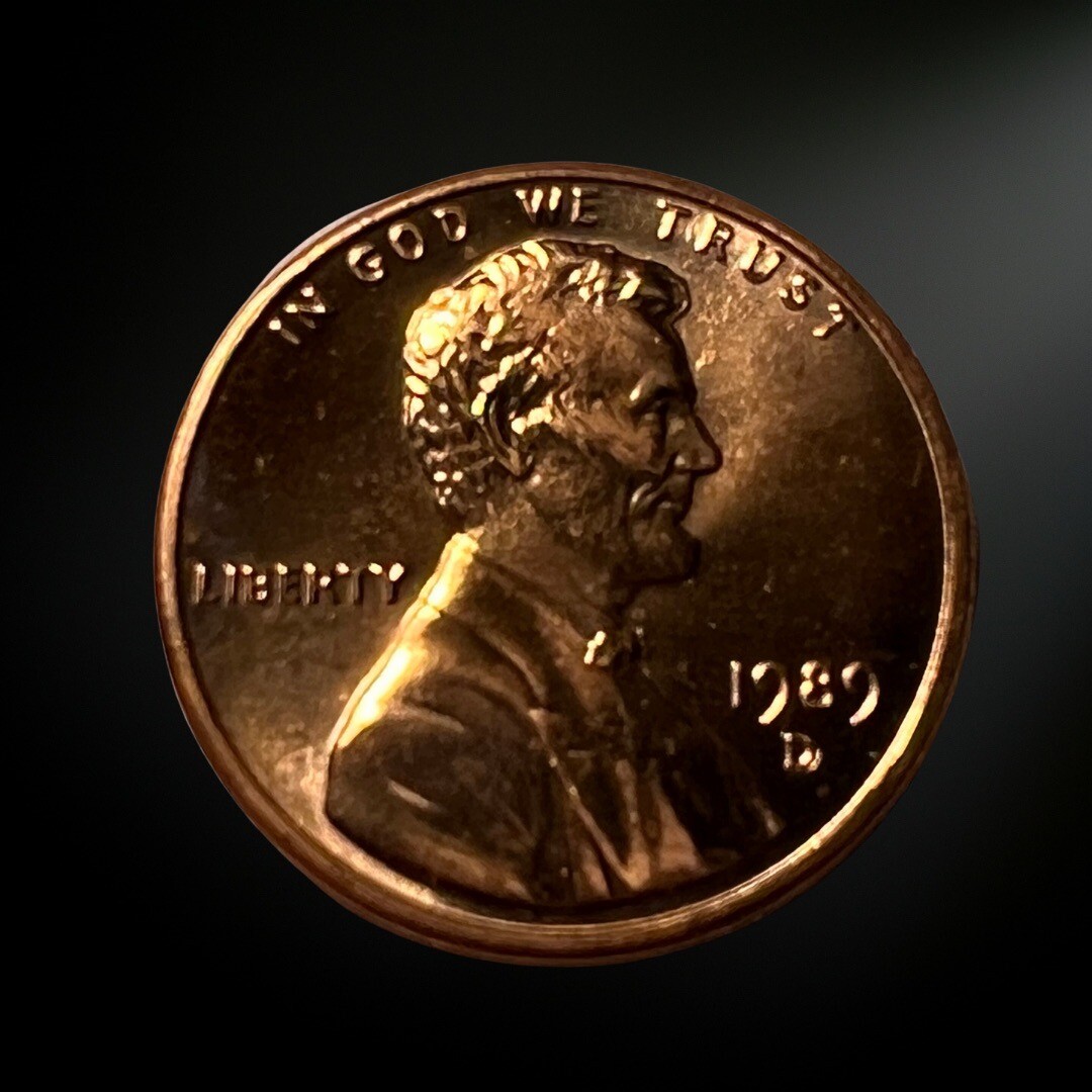 1989-D Lincoln Memorial Penny BU Brilliant Uncirculated Denver Mint
