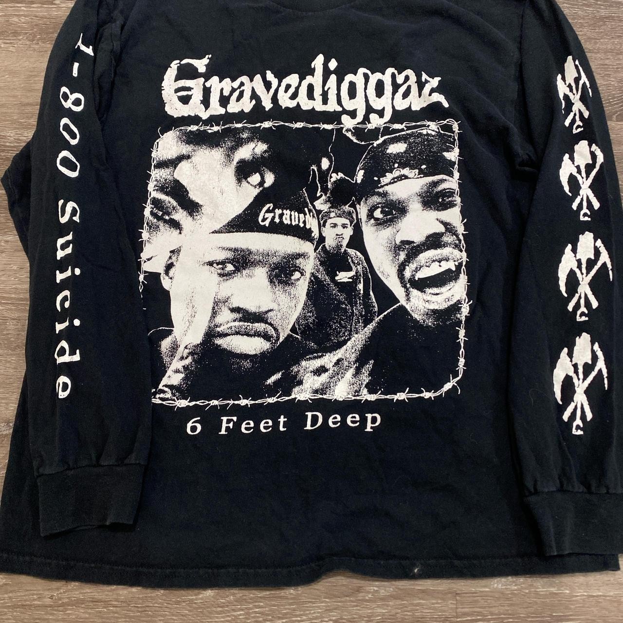 Rare Gravediggaz Band Black Long SLeeve Shirt Unisex S-5XL R278