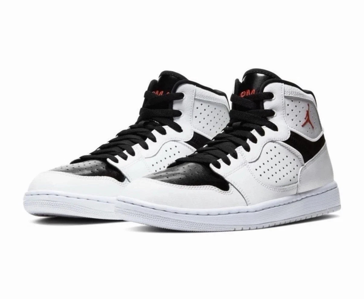 Nike Air Jordan Access White Black AR3762-101 Men\'s Size 12