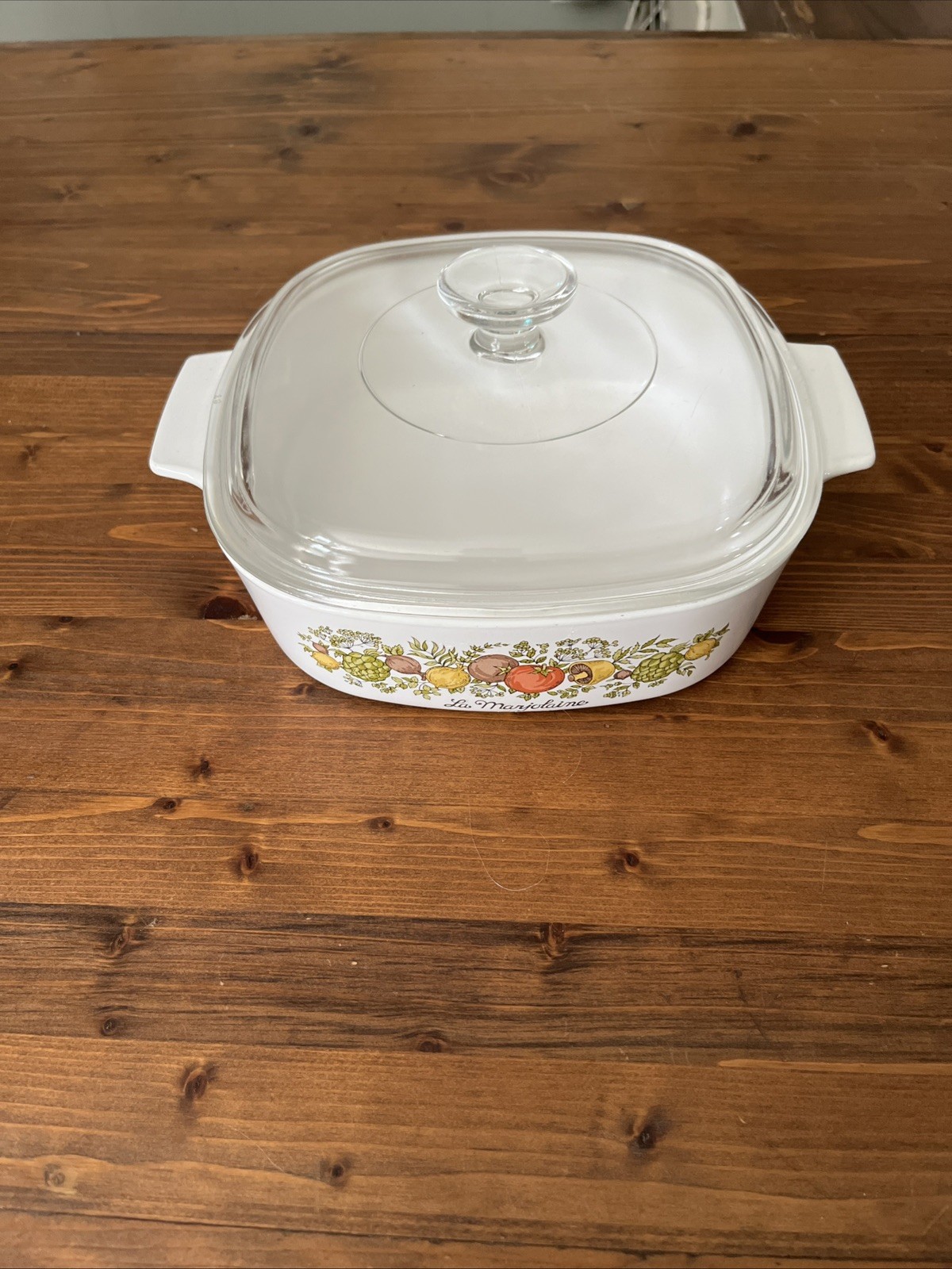 Vintage Corning Ware A-2-B Spice of Life, 2 Ltr Casserole Dish w/Pyrex A-9-C Lid Vintage Corning Ware A-2-B Spice of Life, 2 Ltr Casserole Dish w/Pyrex A-9-C Lid