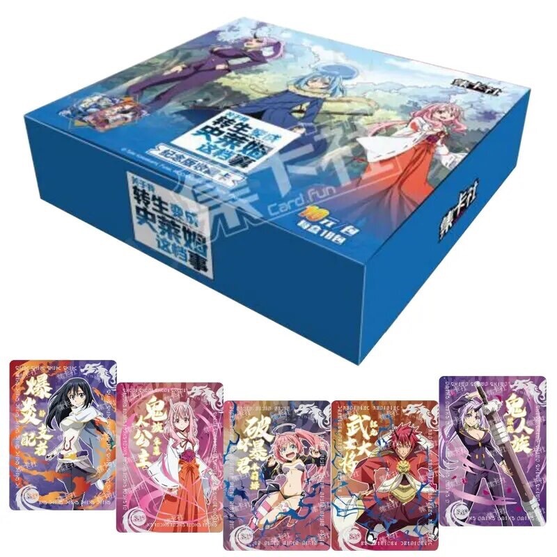 That Time I Got Reincarnated As A Slime Trading Card Anime 10 Pack Box Cardfun