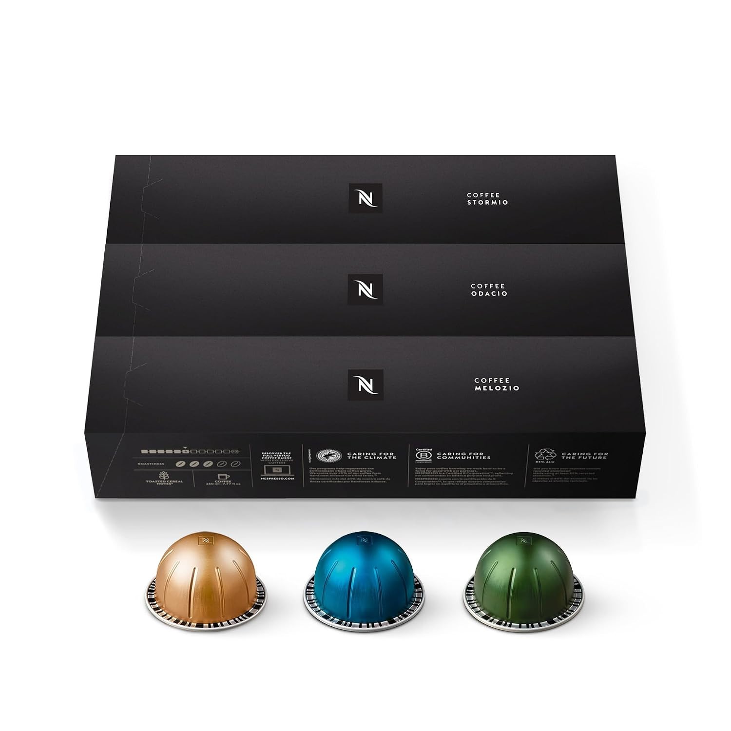 Nespresso Capsules Vertuo - Variety Pack - Medium & Dark Roast Coffee - 30 Count