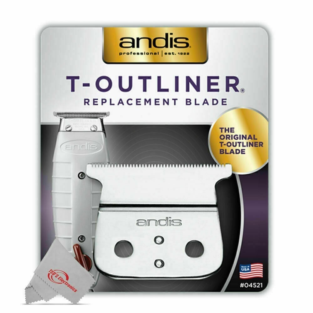 1PCS Replacement Andis #04521 T-Blade for T-Outliner Trimmer GTO/GO/ORL/SL/SLS 1PCS Replacement Andis #04521 T-Blade for T-Outliner Trimmer GTO/GO/ORL/SL/SLS