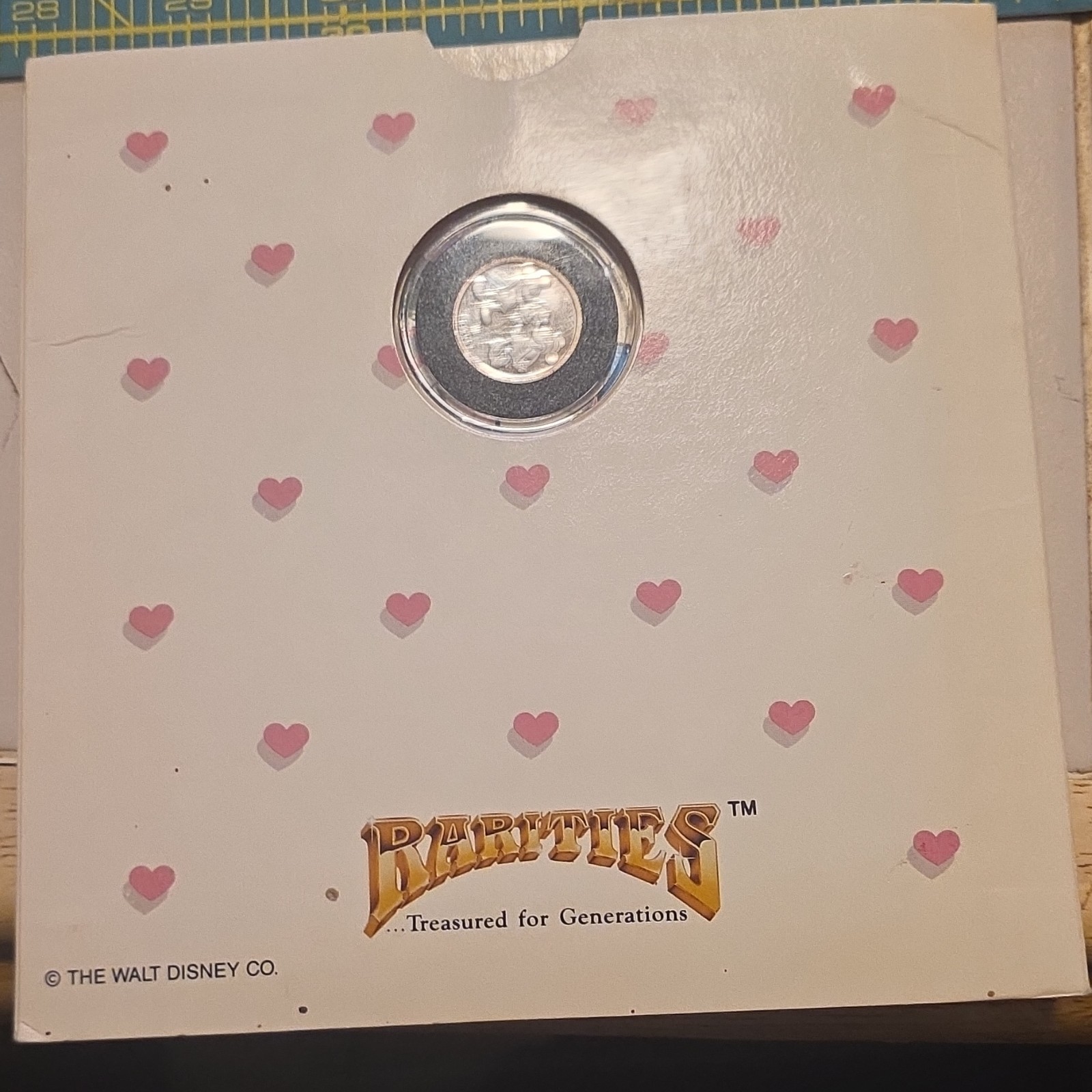 Rarities Disney Mickey & Minnie Mouse Yours Forever 1990 Coin Medal Medallion Rarities Disney Mickey & Minnie Mouse Yours Forever 1990 Coin Medal Medallion