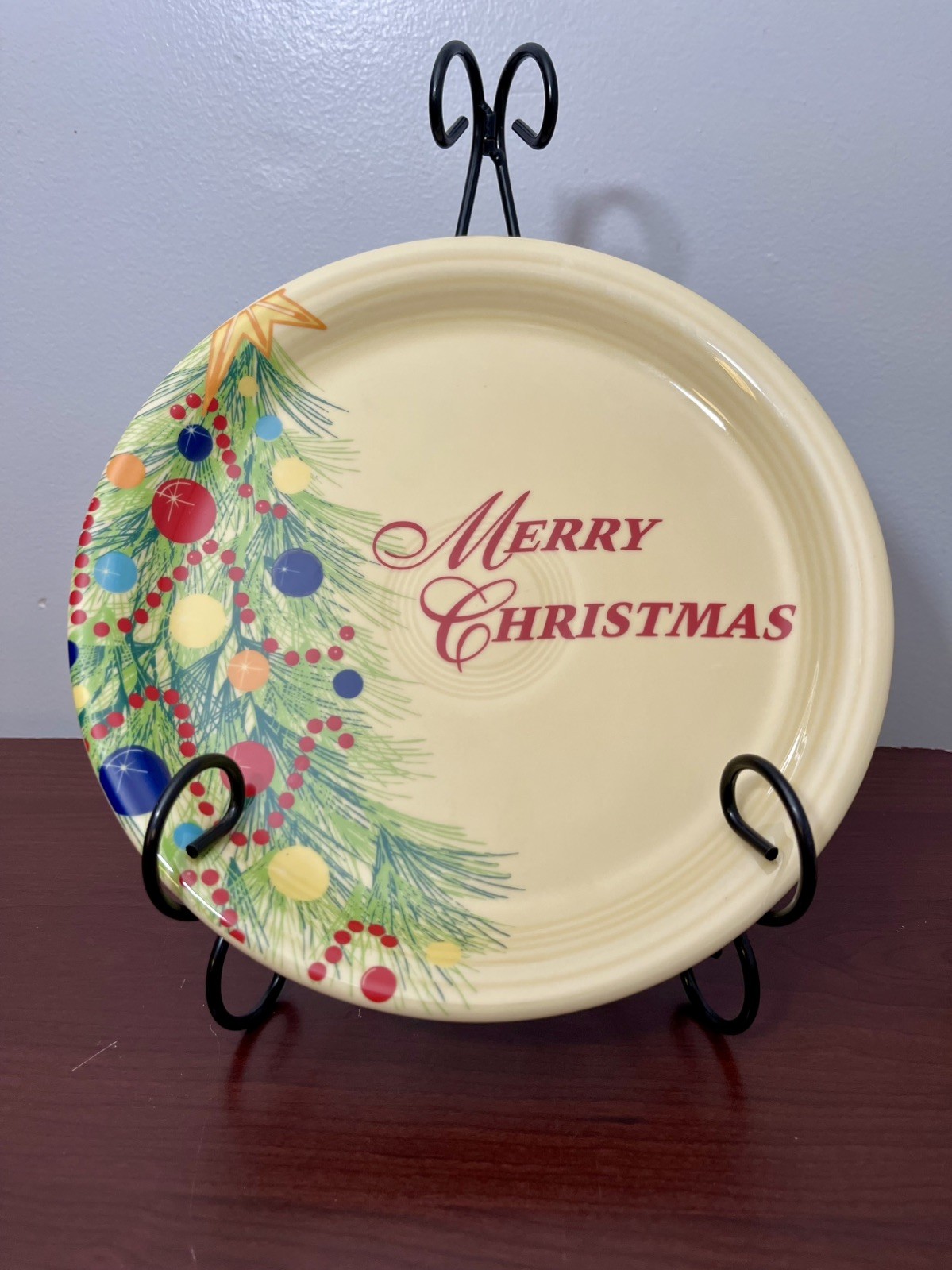 New FIESTA Merry Christmas with Tree Ivory 9\