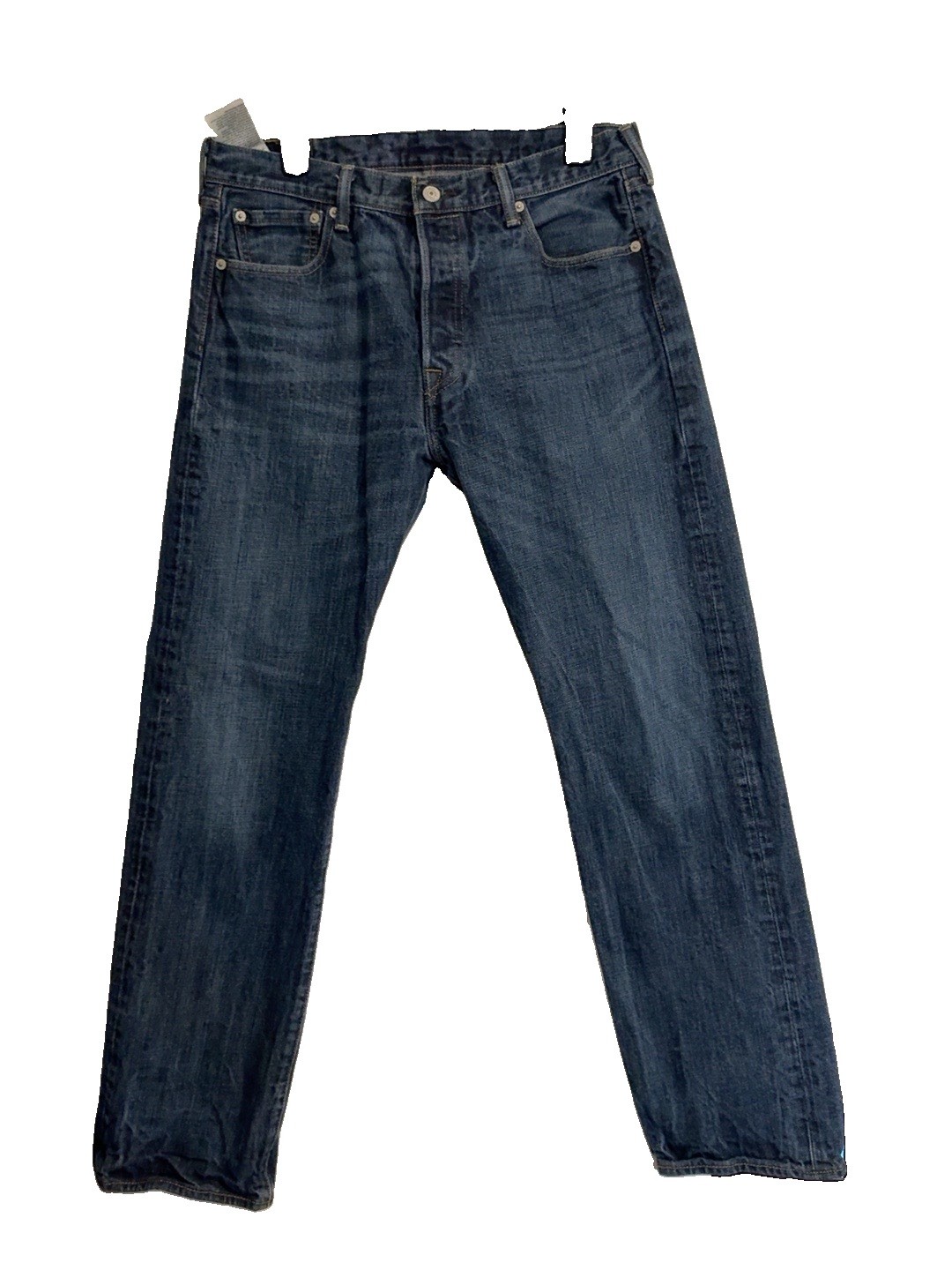 Levi’s 501 Original Fit Jeans Men’s 34x32 Dark Wash Button Fly Straight Leg