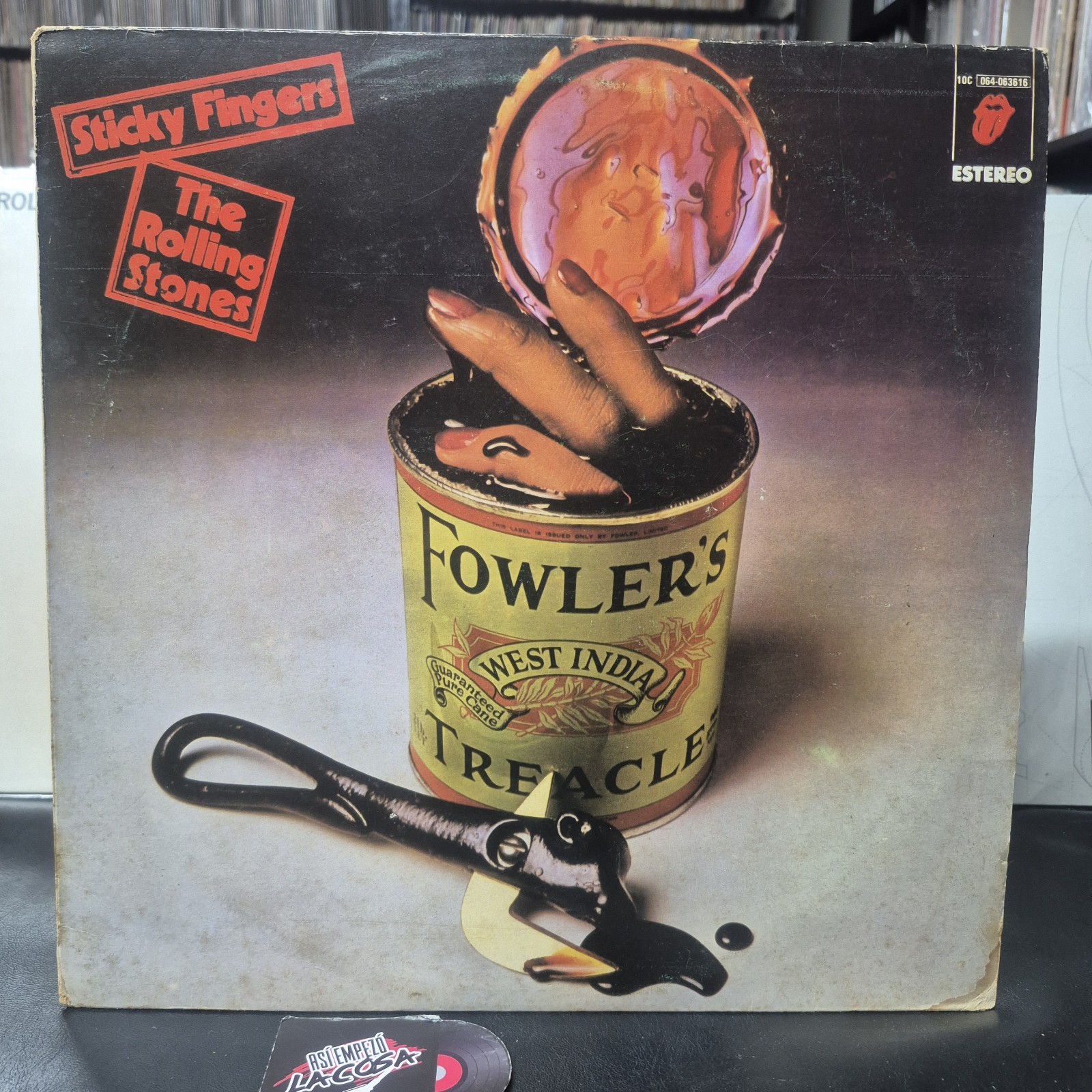 🚨MUY RARO PRESS SPAIN 1971🚨The Rolling Stones – Sticky Fingers - Blues Rock
