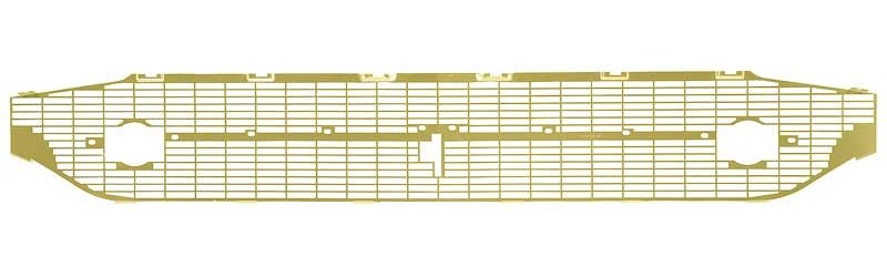 OER TF400279 1957 Chevrolet Bel Air, Front Grill, Stock Style, Gold Anodized
