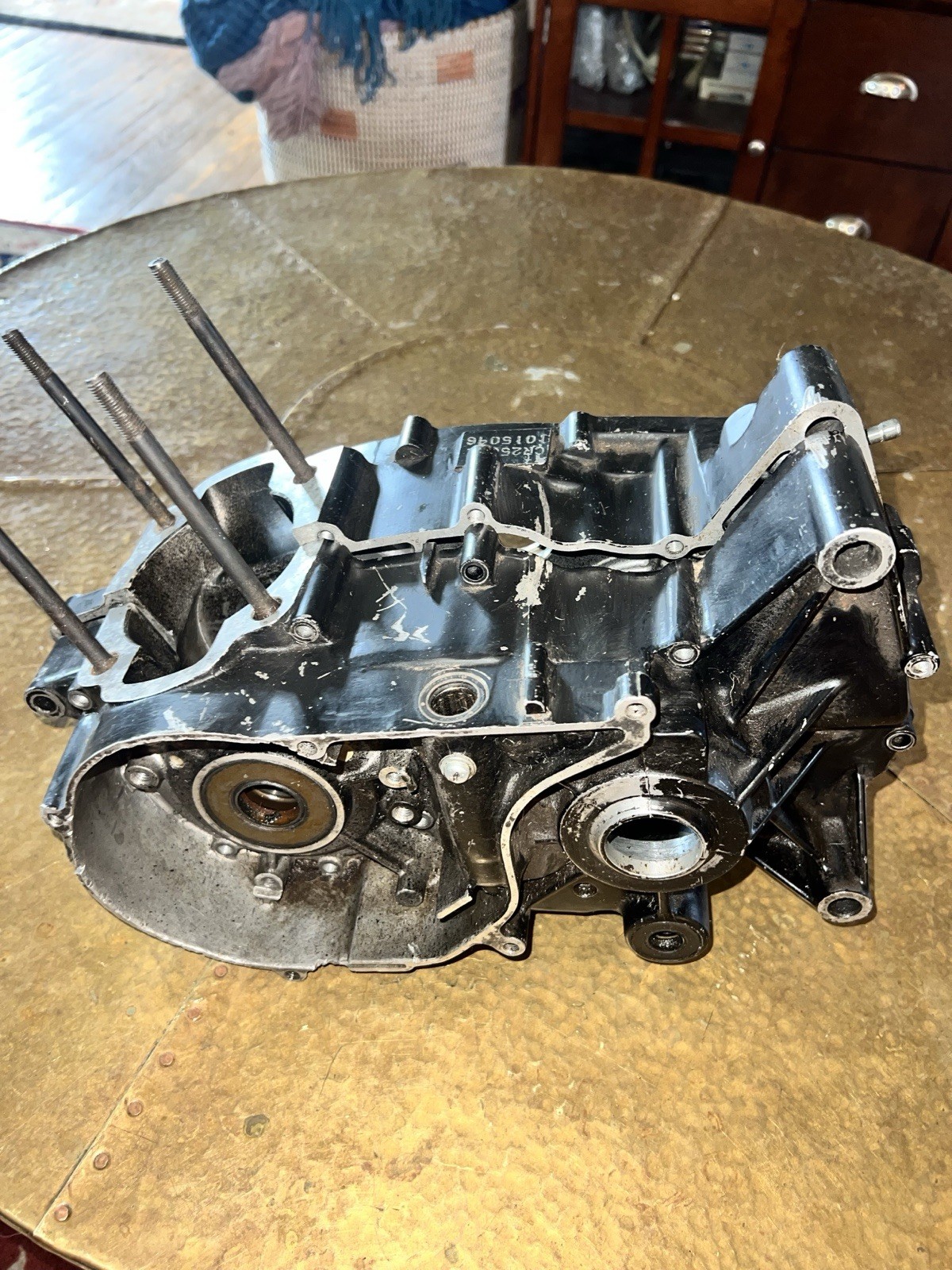 Oem 1973-1974 Honda Cr250 Cr 250 Elsinore Engine Motor Cases Crankcases