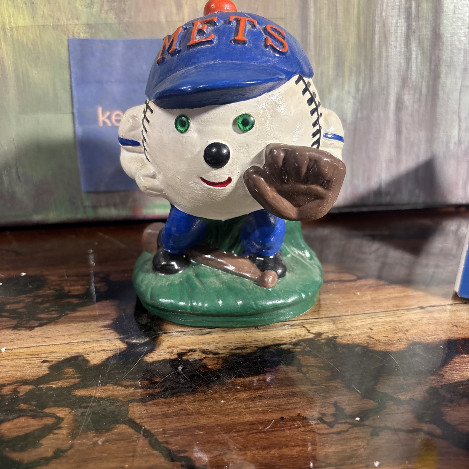 Vintage & RARE 1960’s Mr. Met Ceramic Statue Hard To Find Item Check Description