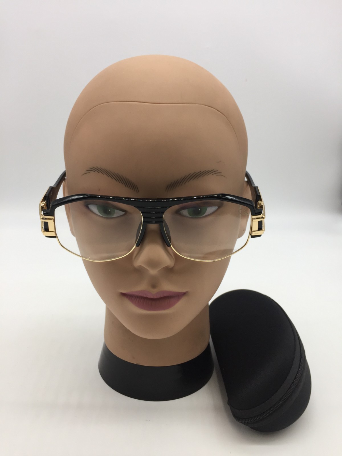 CAZAL Designer Black/Gold Eyeglasses Optical Frame 68-20-132