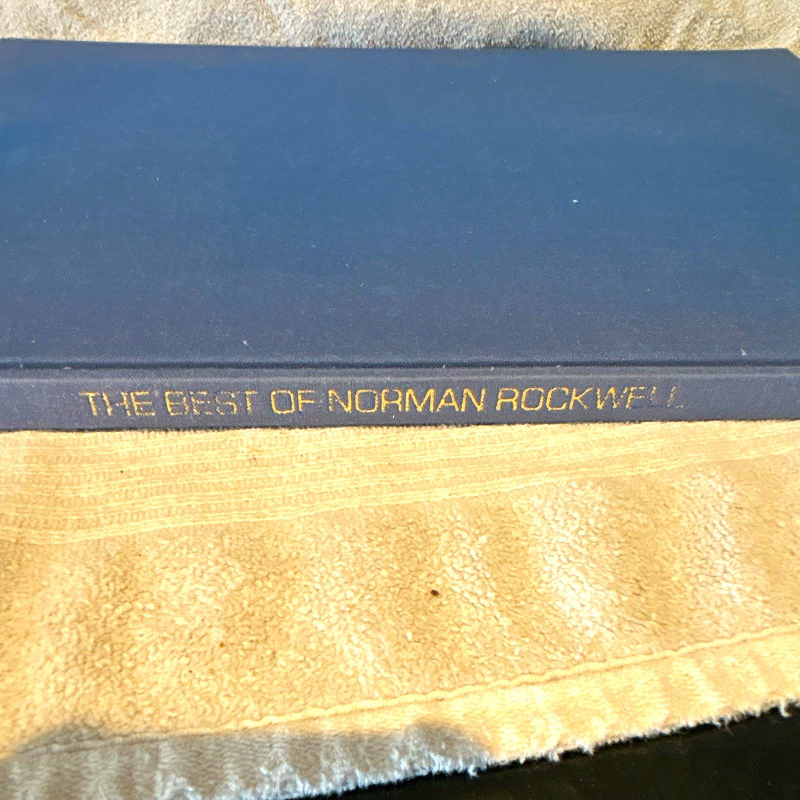 The Best of Norman Rockwell HC Illustrated Bonanza Books Intro Michael Schau