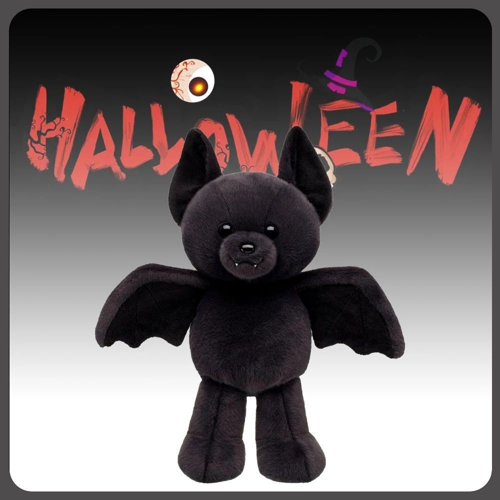 Build A Bear Halloween 2026 Viral Posable Bat Unstuffed Animal Plush Toy IN HAND
