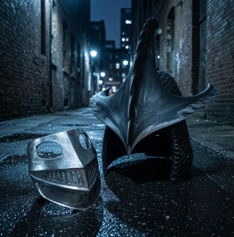 1991 SUPER SHREDDER HELMET FINISHED