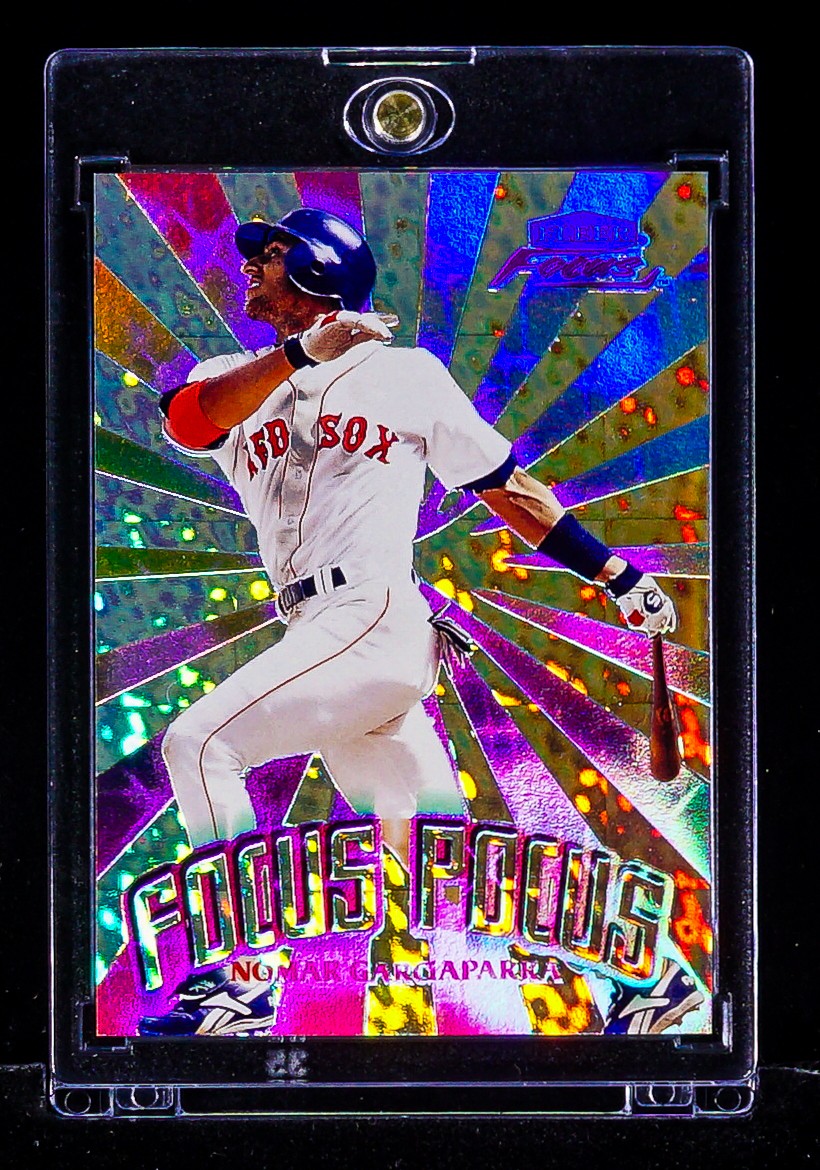 Nomar Garciaparra REFRACTOR HOLO PRIZM CARD Boston Red Sox