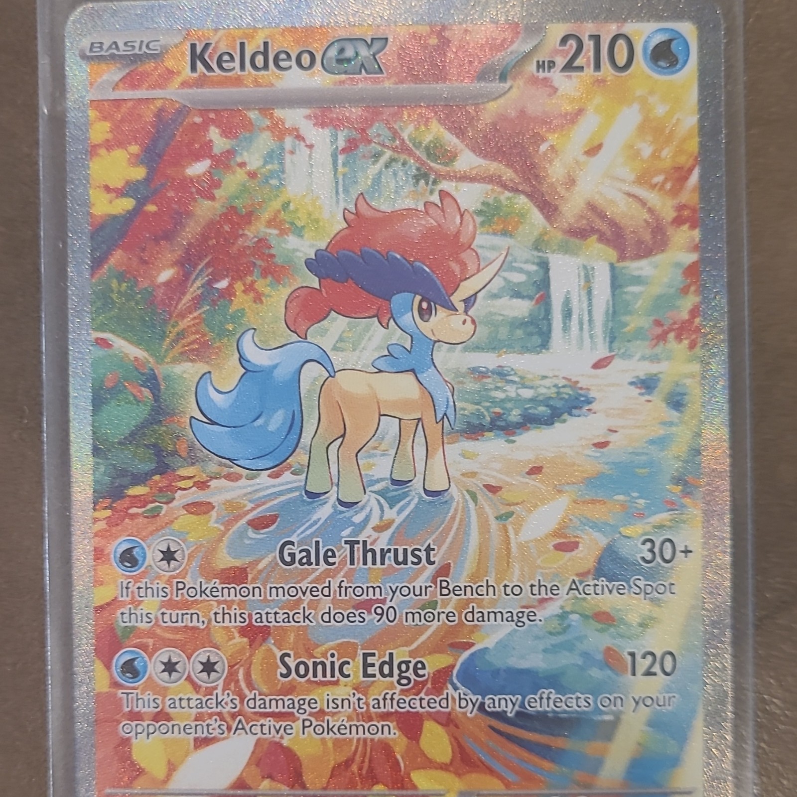 Pokemon TCG Keldeo ex SIR Holo SV White Flare 167/086 Pokemon TCG Keldeo ex SIR Holo SV White Flare 167/086