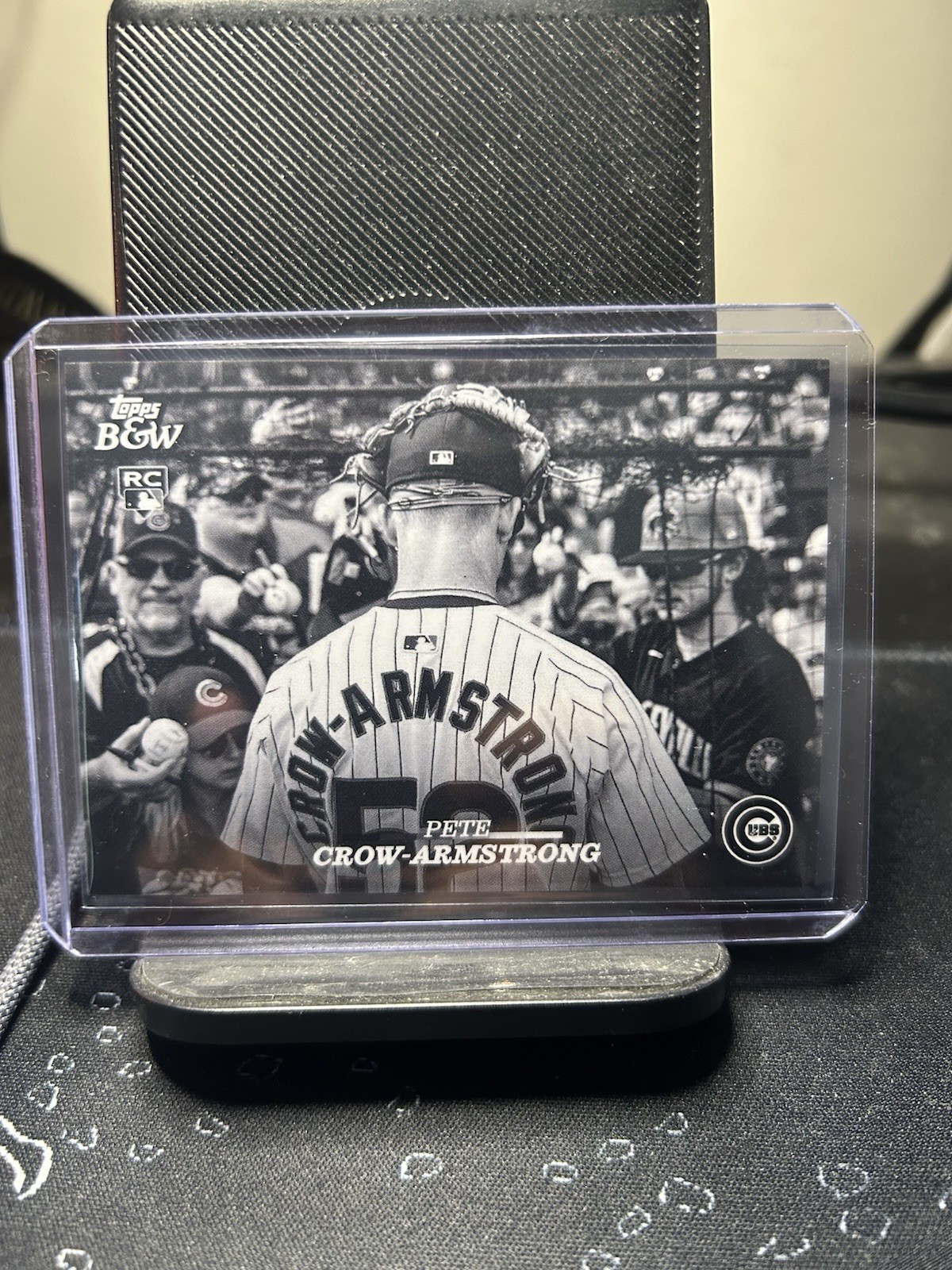 2024 Topps Black & White - Pete Crow-Armstrong #60 ROOKIE CUBS RC SSP