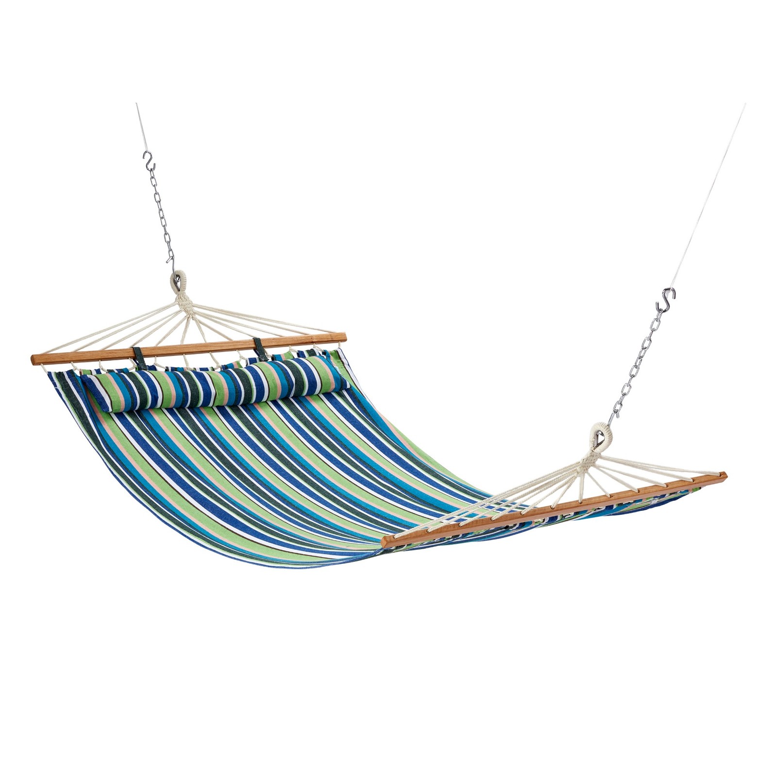 Bliss Hammocks Caribbean Hammock with Pillow & Hardware, 48\