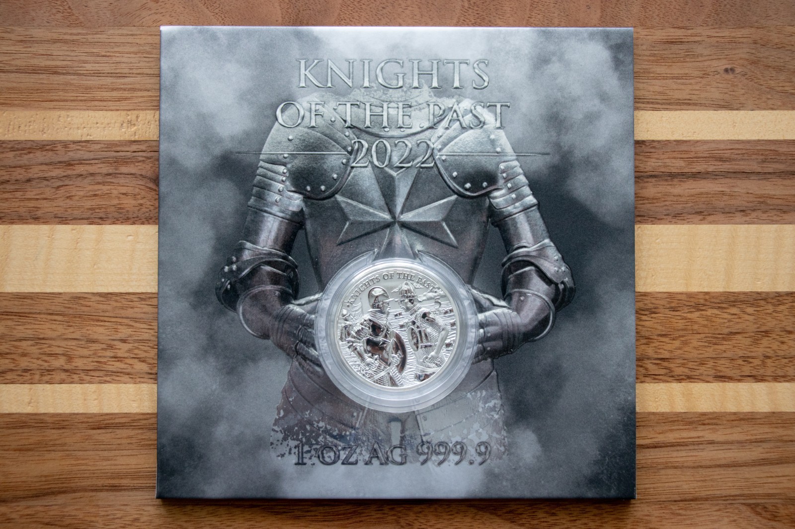 2022 Knights of the Past Germania Mint Bank of Malta 1 oz .999 Silver Coin w/COA 2022 Knights of the Past Germania Mint Bank of Malta 1 oz .999 Silver Coin w/COA