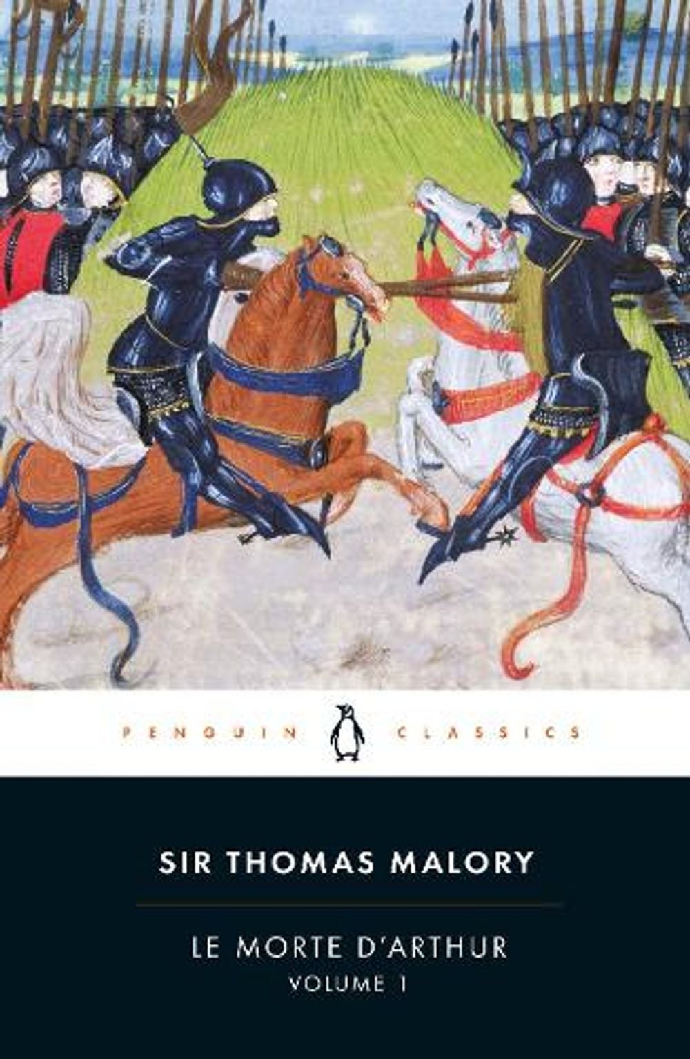 Le Morte D\'Arthur Volume 1 by Thomas Malory (English) Paperback Book