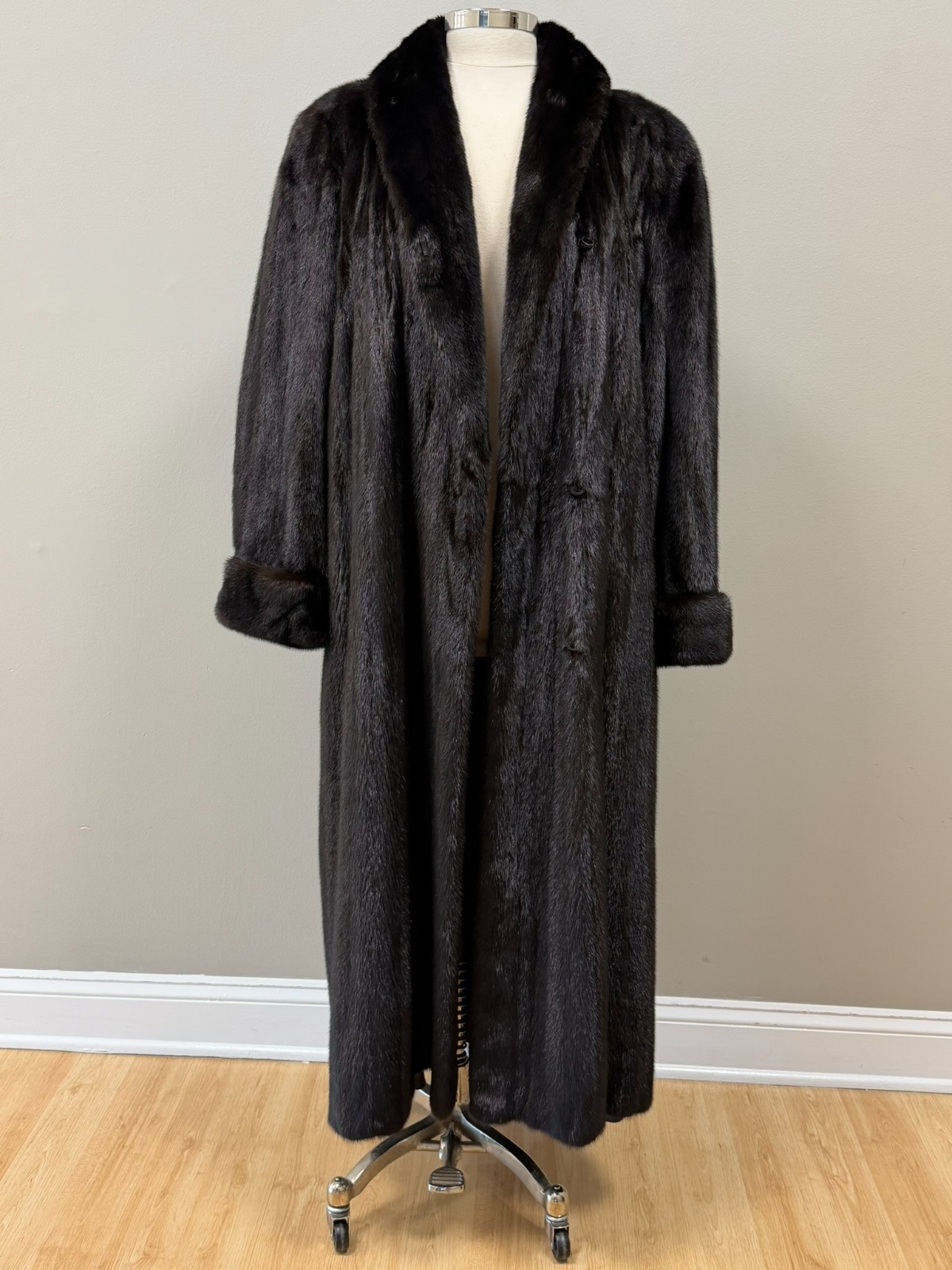 Gorgeous American Legend Natural Ranch Mink Coat Size 5XL Plus size #2603