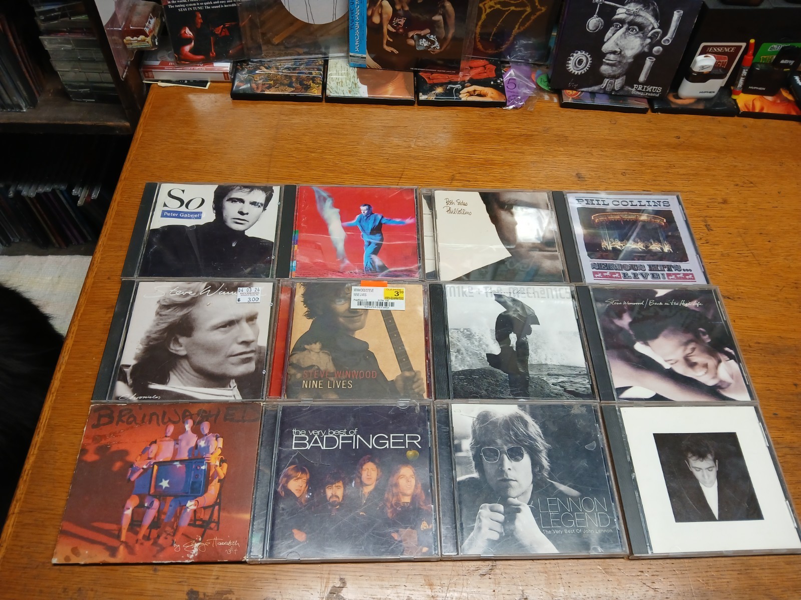 Brit Rock cd lot/12 Badfinger,George Harrison,Peter Gabriel,Steve Winwood,lennon Brit Rock cd lot/12 Badfinger,George Harrison,Peter Gabriel,Steve Winwood,lennon