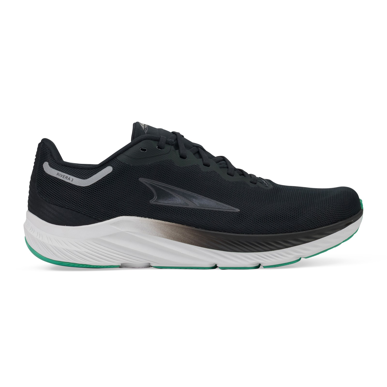 ALTRA RUNNING Black Rivera 3 Sneakers Size 8.5 $140 ALTRA RUNNING Black Rivera 3 Sneakers Size 8.5 $140