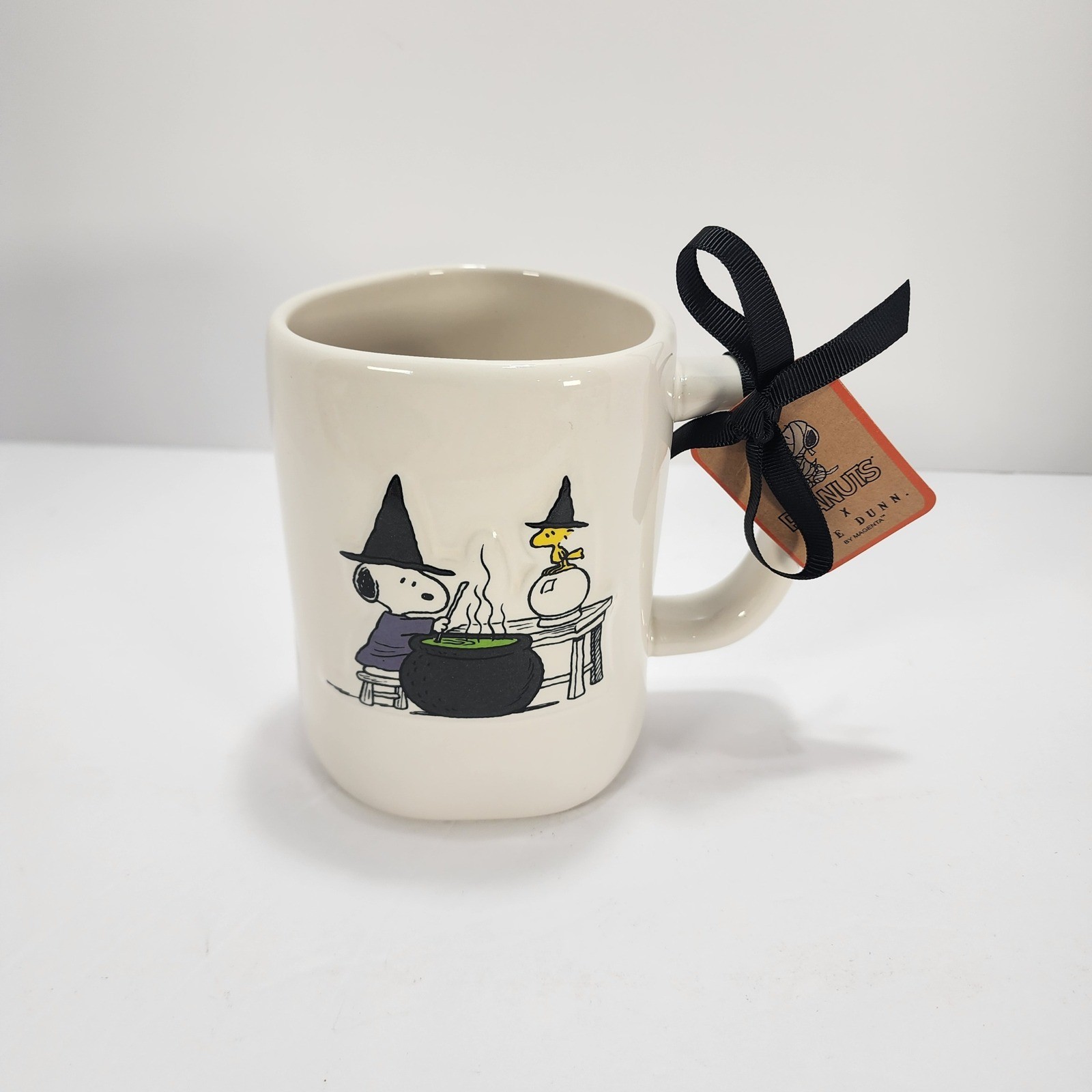 Rae Dunn Peanuts Snoopy Woodstock Witch Halloween Mug 2023 New