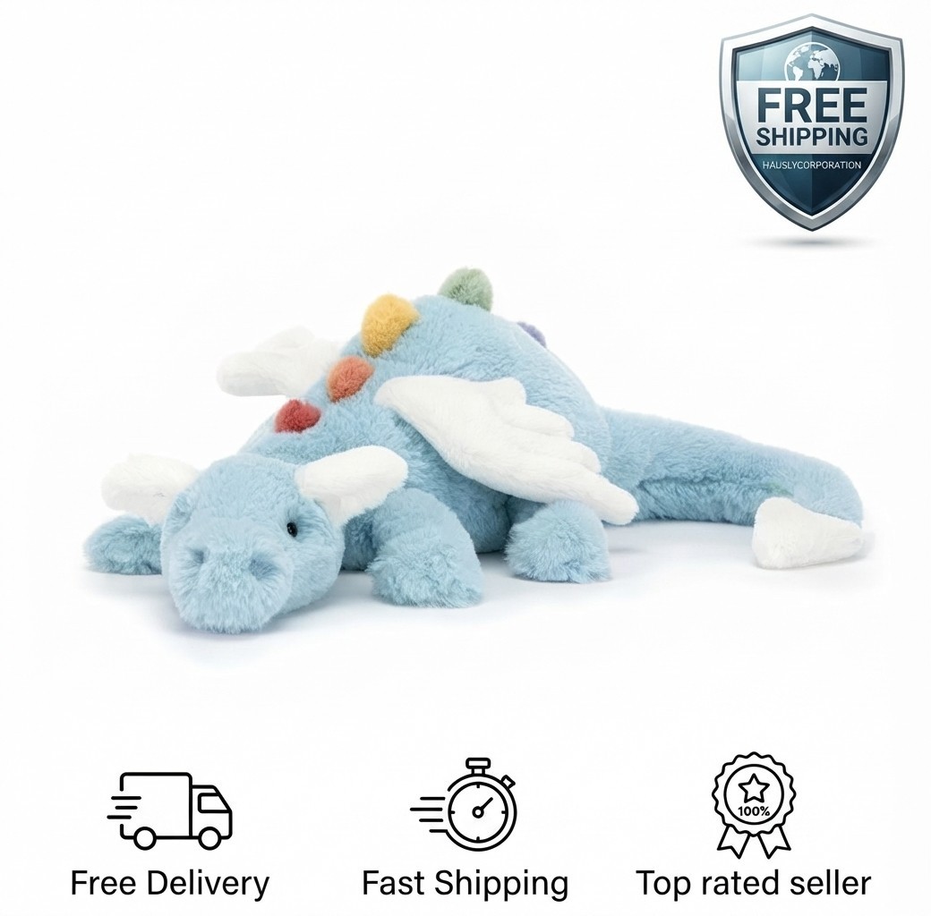 Jellycat Sky Dragon 27 inch  Large Size Brand New