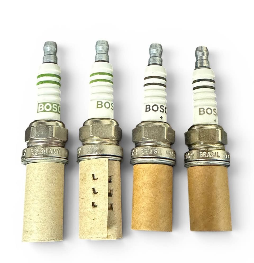 X4 BOSCH X5DC Super Plus Premium Copper Core Power Performance- NO BOX X4 BOSCH X5DC Super Plus Premium Copper Core Power Performance- NO BOX