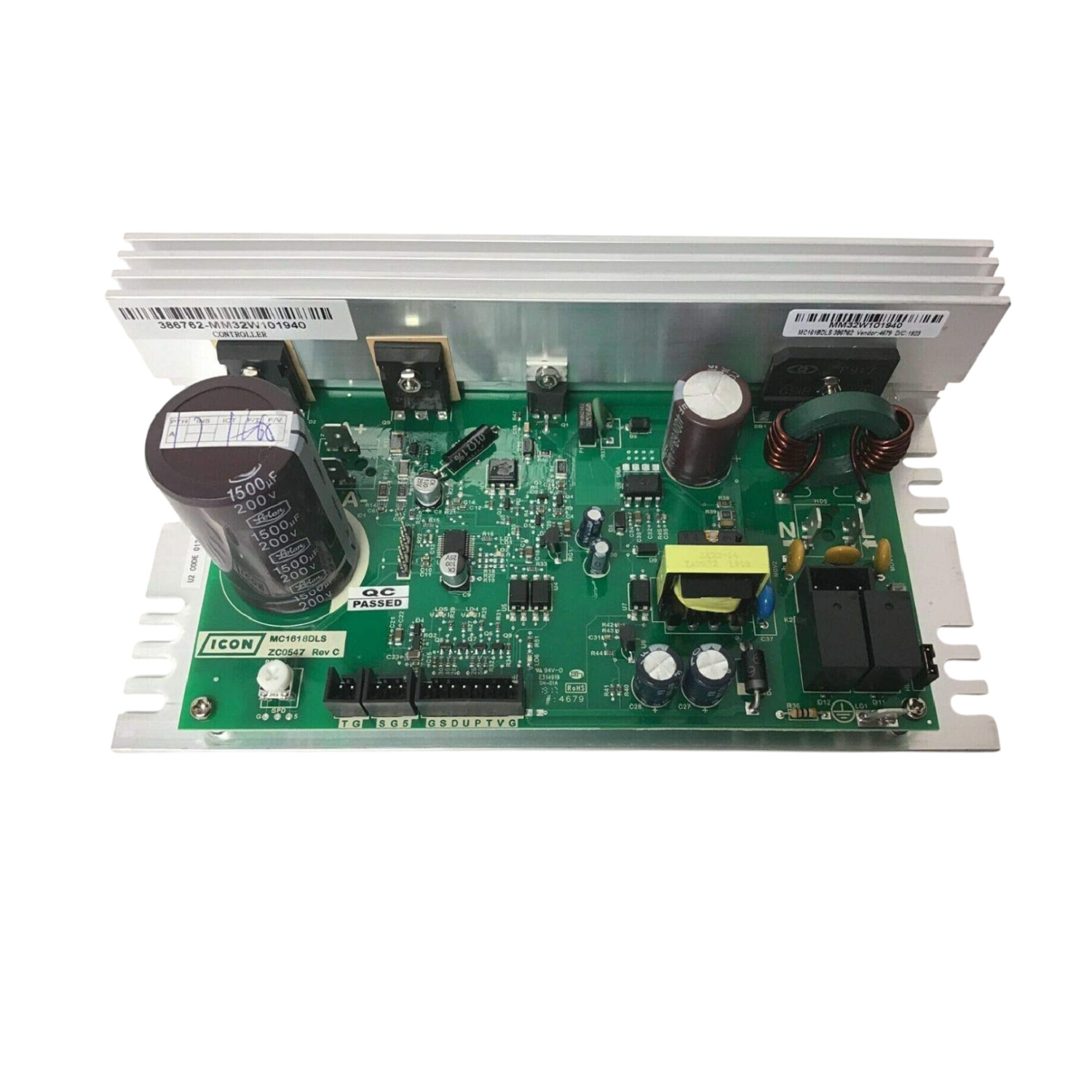 NordicTrack ProForm Treadmill Lower Motor Control Board Controller 396873 NordicTrack ProForm Treadmill Lower Motor Control Board Controller 396873