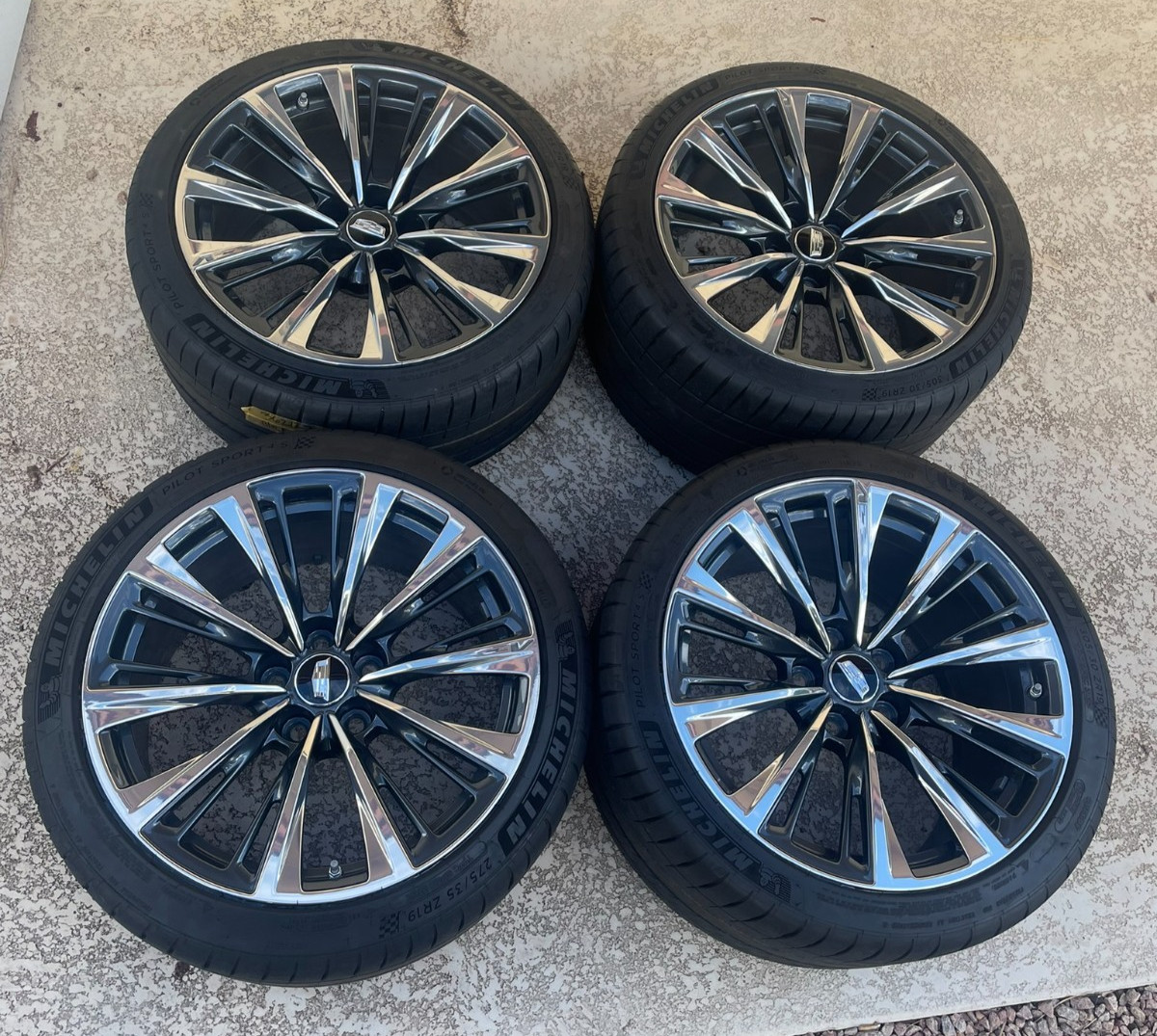 MINT OEM Cadillac CT5 CT5-V BLACKWING Wheels Rims + Tires Platinum Like New
