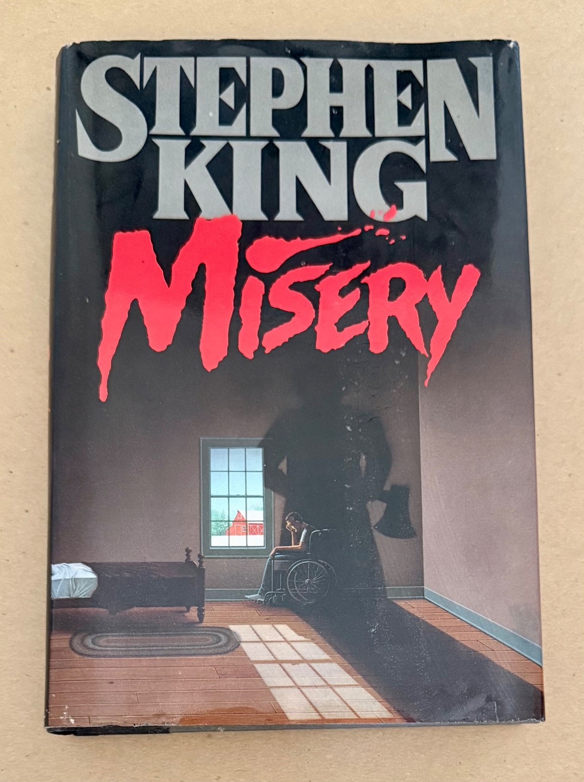 STEPHEN KING 1987 \'\' MISERY \'\' 1st EDITION / 1st PRINT hardcover BOOK viking STEPHEN KING 1987 \'\' MISERY \'\' 1st EDITION / 1st PRINT hardcover BOOK viking