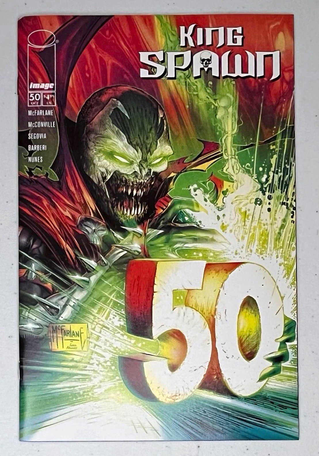 Image King Spawn #50 CVR A Todd McFarlane Image King Spawn #50 CVR A Todd McFarlane