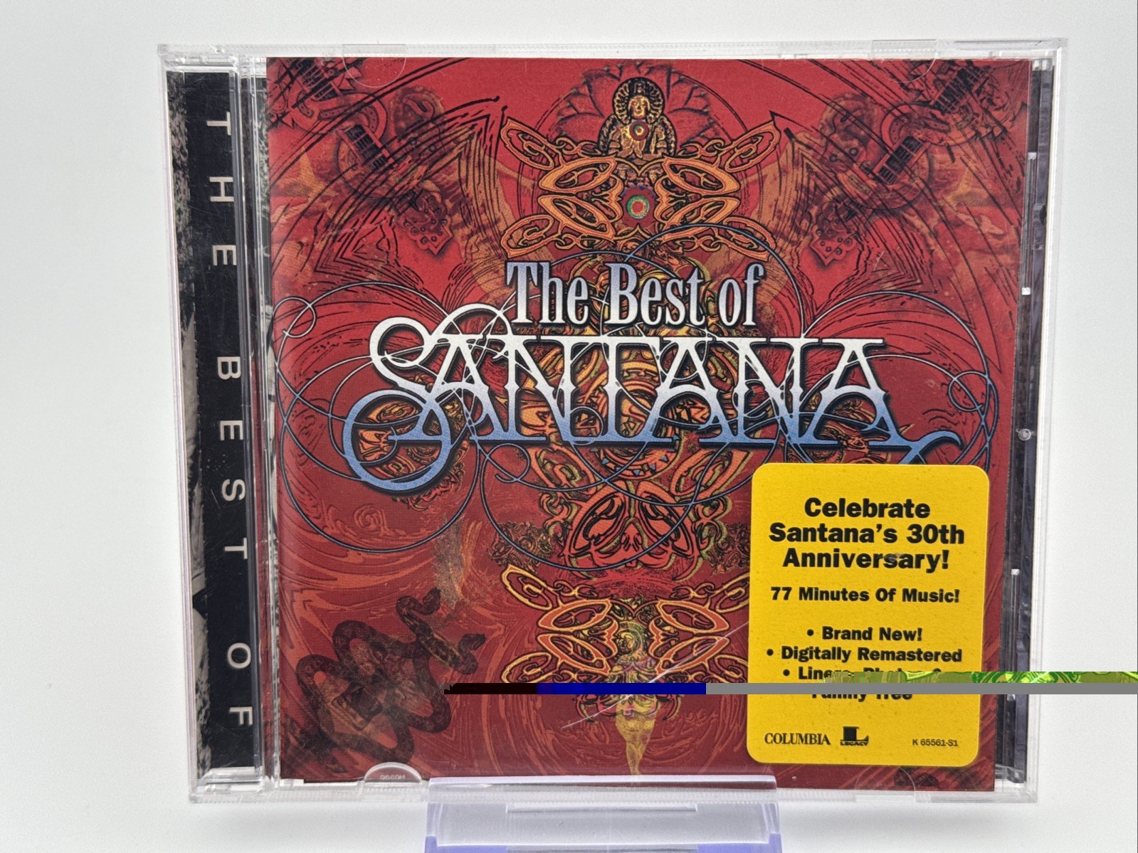 Santana - The Best of Santana CD 1998 With Hype sticker and Original Inserts