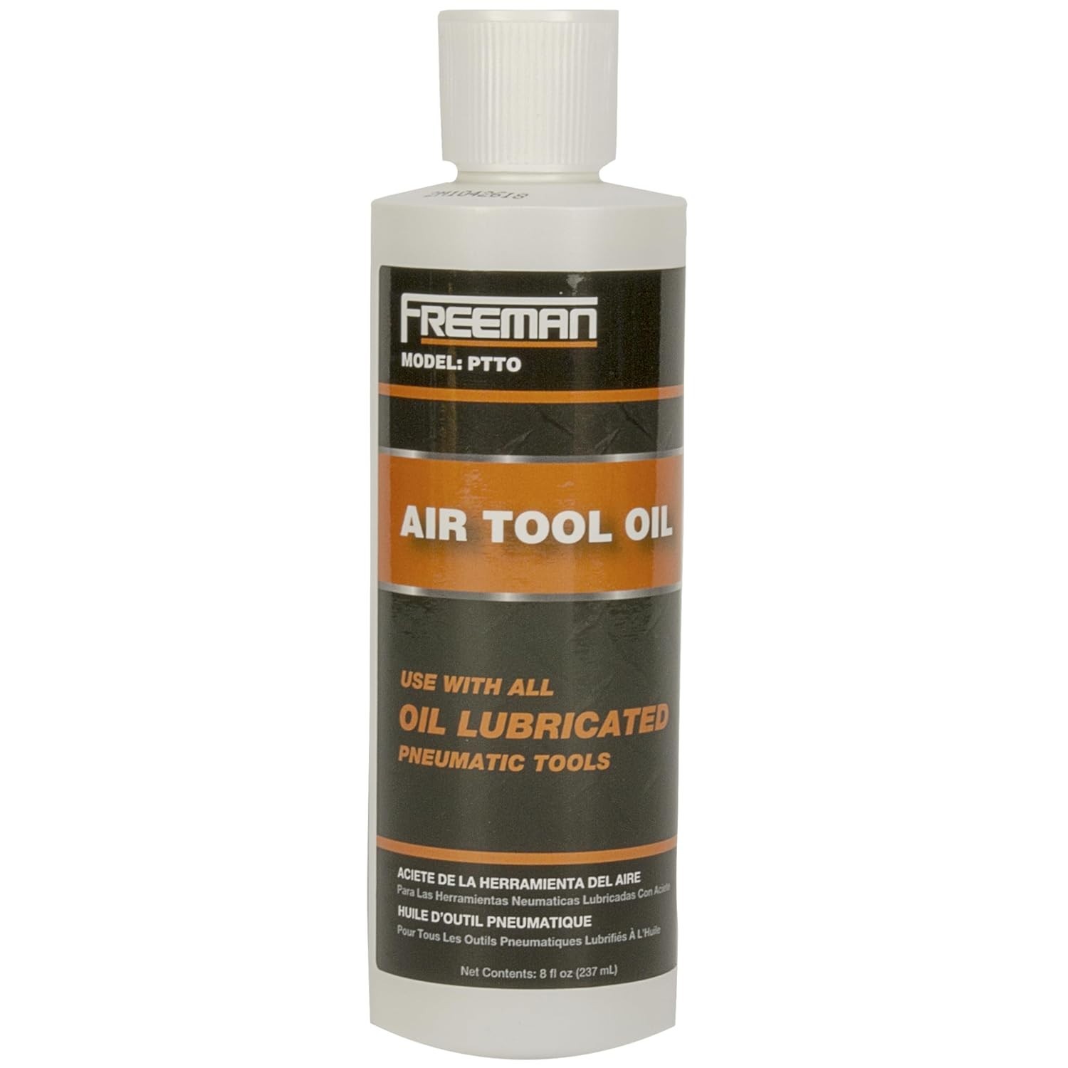 Freeman PTTO Air Tool Oil 8 oz Rust-Inhibitor Pneumatic Tool Lubricant Anti-Foam