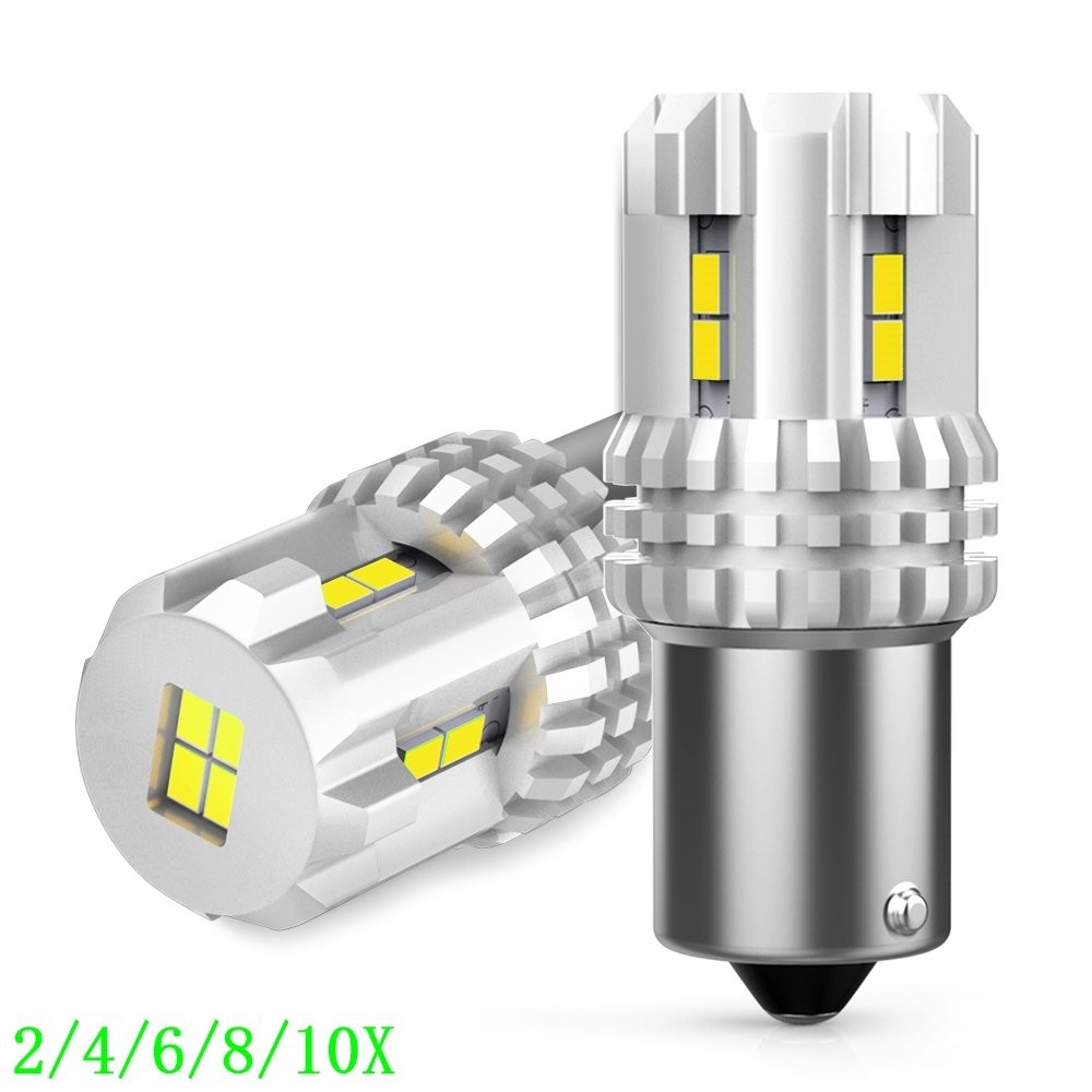 White LED Turn Signal Light Bulb Anti Hyper 1156 7506 1141 1073 1156NA 2/4/8/10X