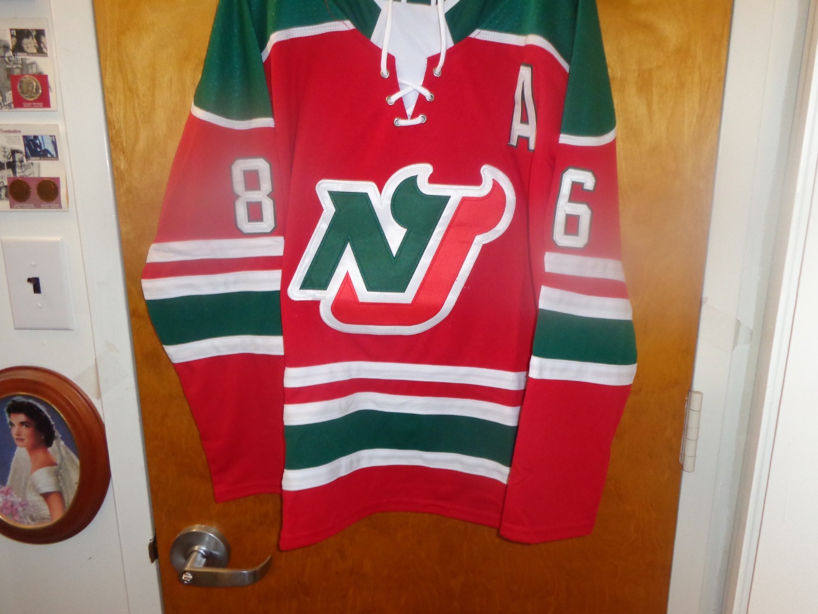 New Jersey Devils #86 Jack Hughes CUSTOM/CONCEPT Jersey