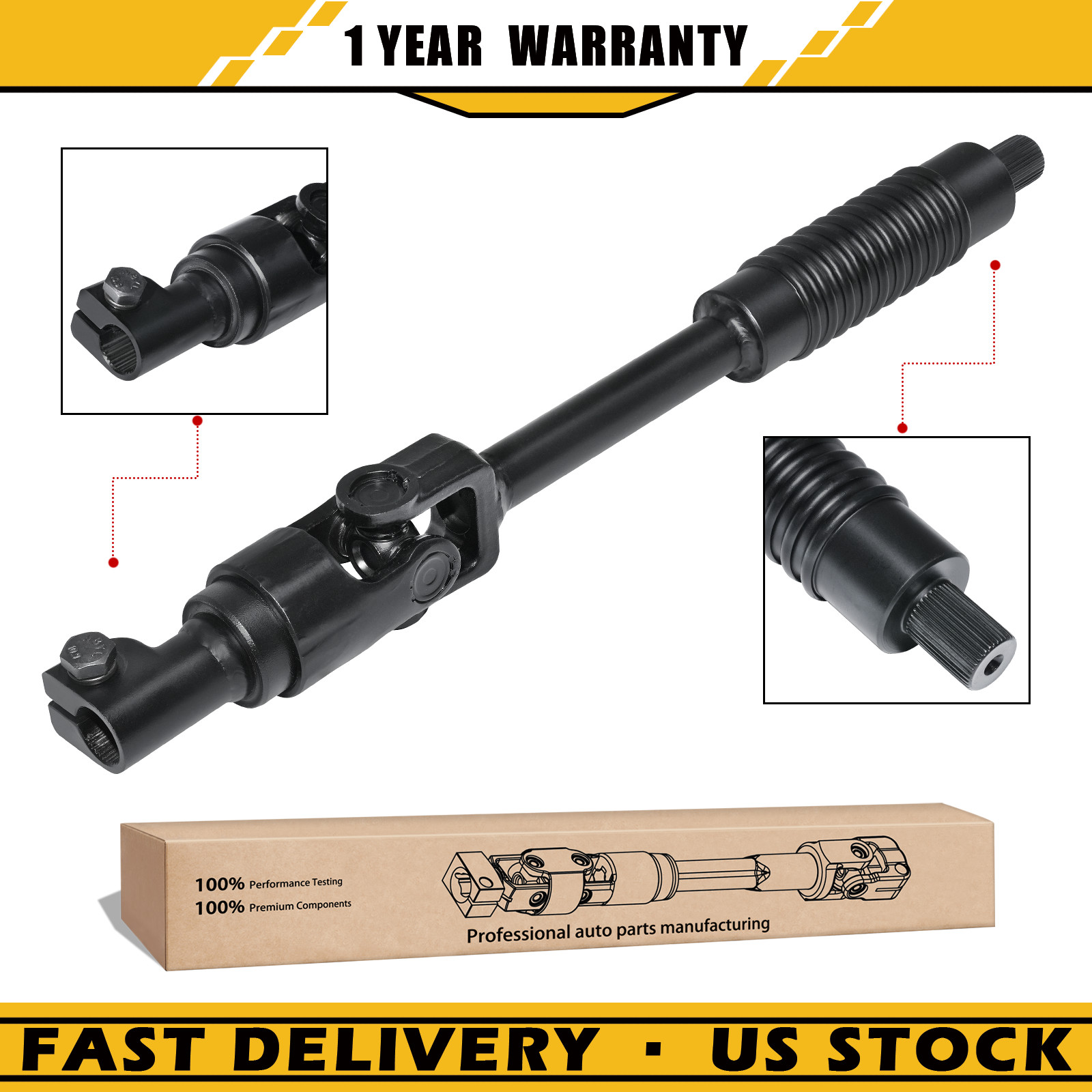 Lower Intermediate Steering Shaft For Toyota Tundra 2022-07 452030C011