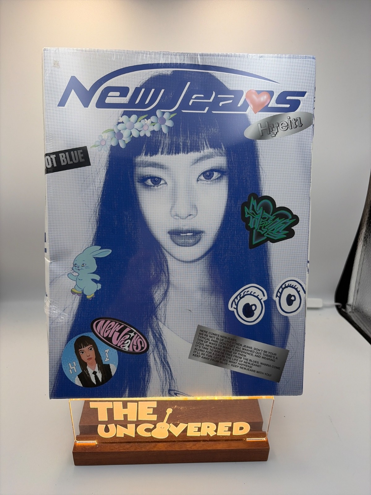 NewJeans 1st EP Album Bluebook HYEIN Ver Kpop - w CD Stickers Photo Cars + More