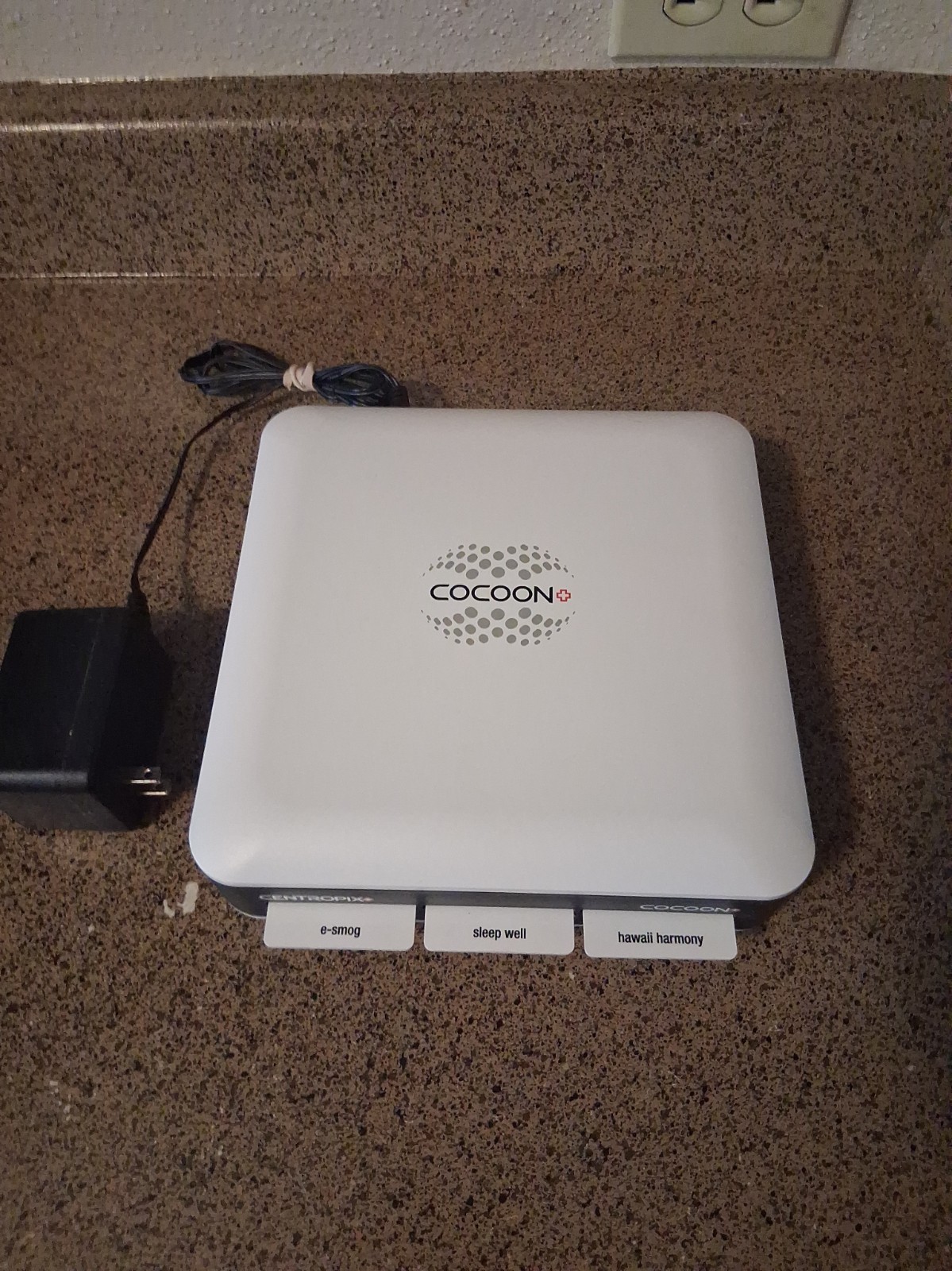 CENTROPIX COCOON Magnetic Therapy Device w/ Sleep Well, Hawaii Harmony, E-Smog