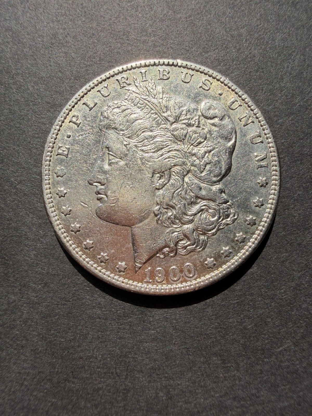 1900-S Morgan Silver Dollar $1 AU++
