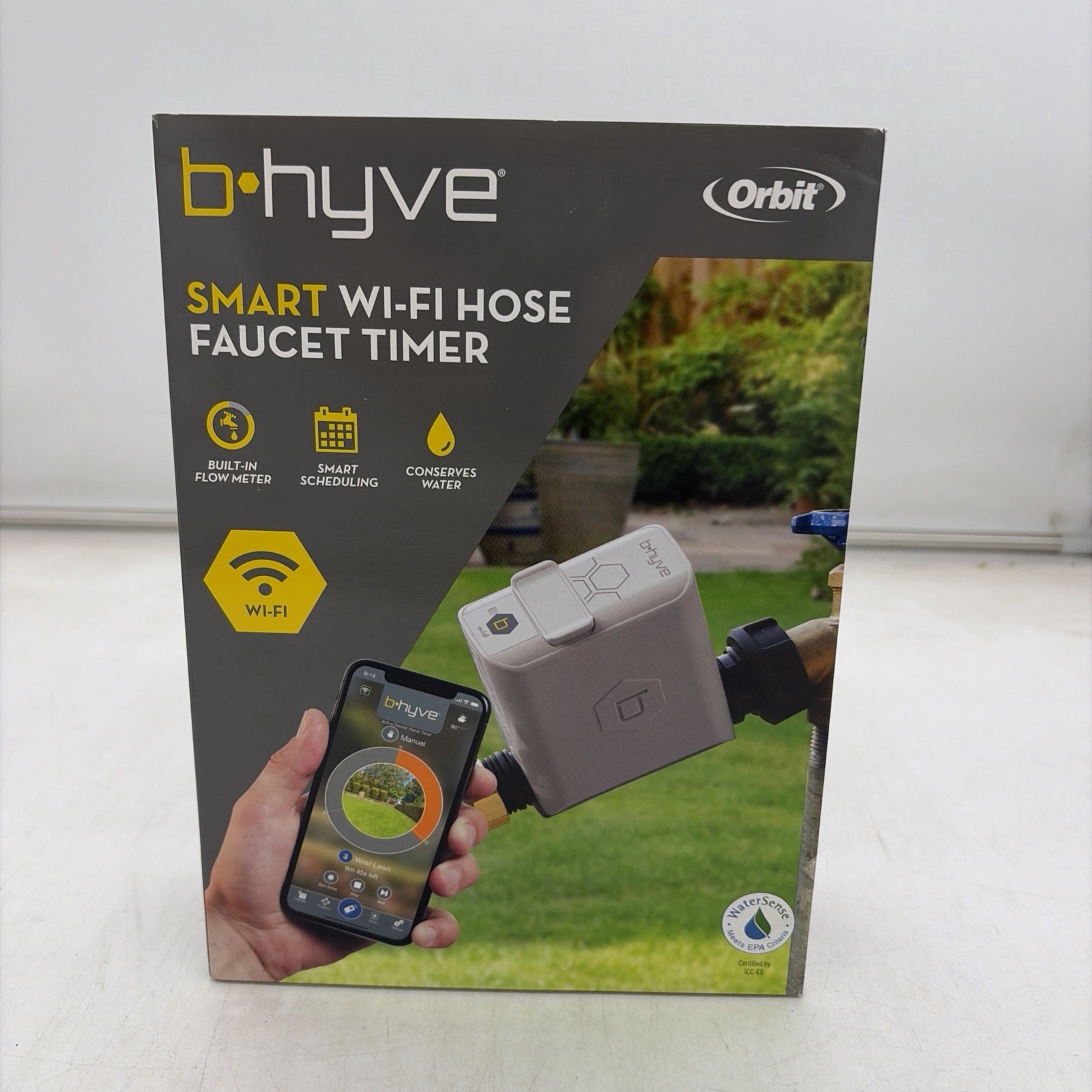 New Orbit 21004 B-Hyve Smart Wifi  Hose Faucet Watering Timer
