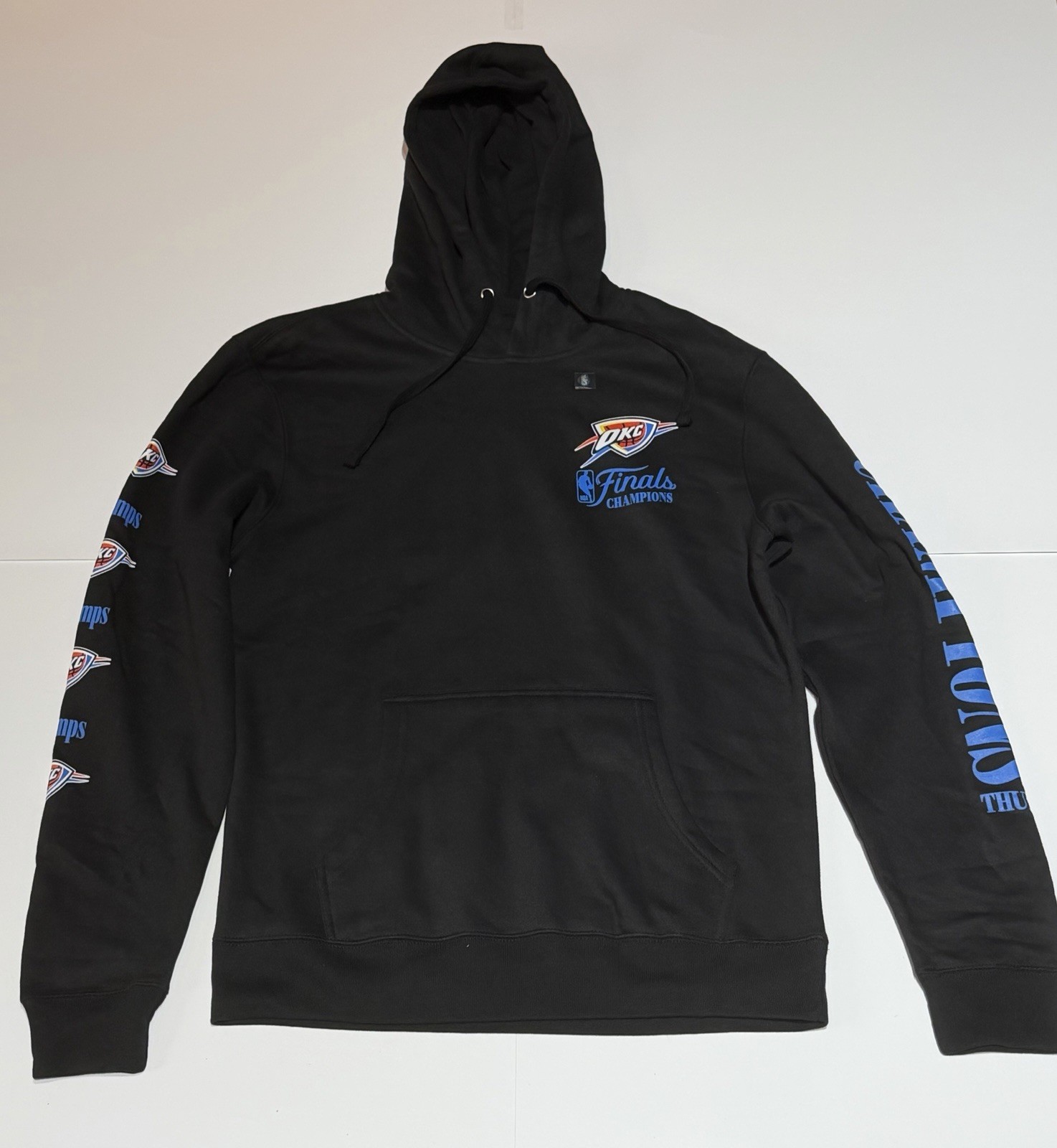 Fanatics OKC Thunder 24-25 NBA Finals Championship Pullover Hoodie Mens Small
