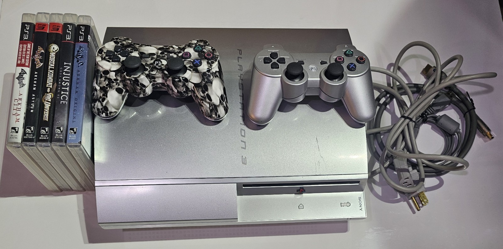 Sony PlayStation 3 500GB Satin Silver Console CECHL05 Japan PS3 RARE Restored Sony PlayStation 3 500GB Satin Silver Console CECHL05 Japan PS3 RARE Restored