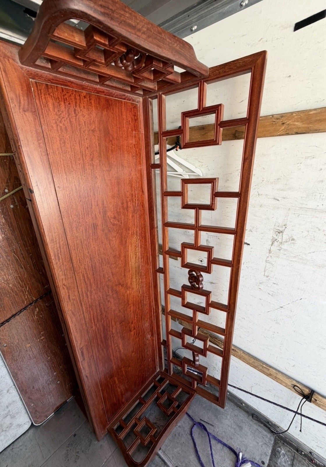 Vintage Chinese Rosewood Ming Bench / Settee