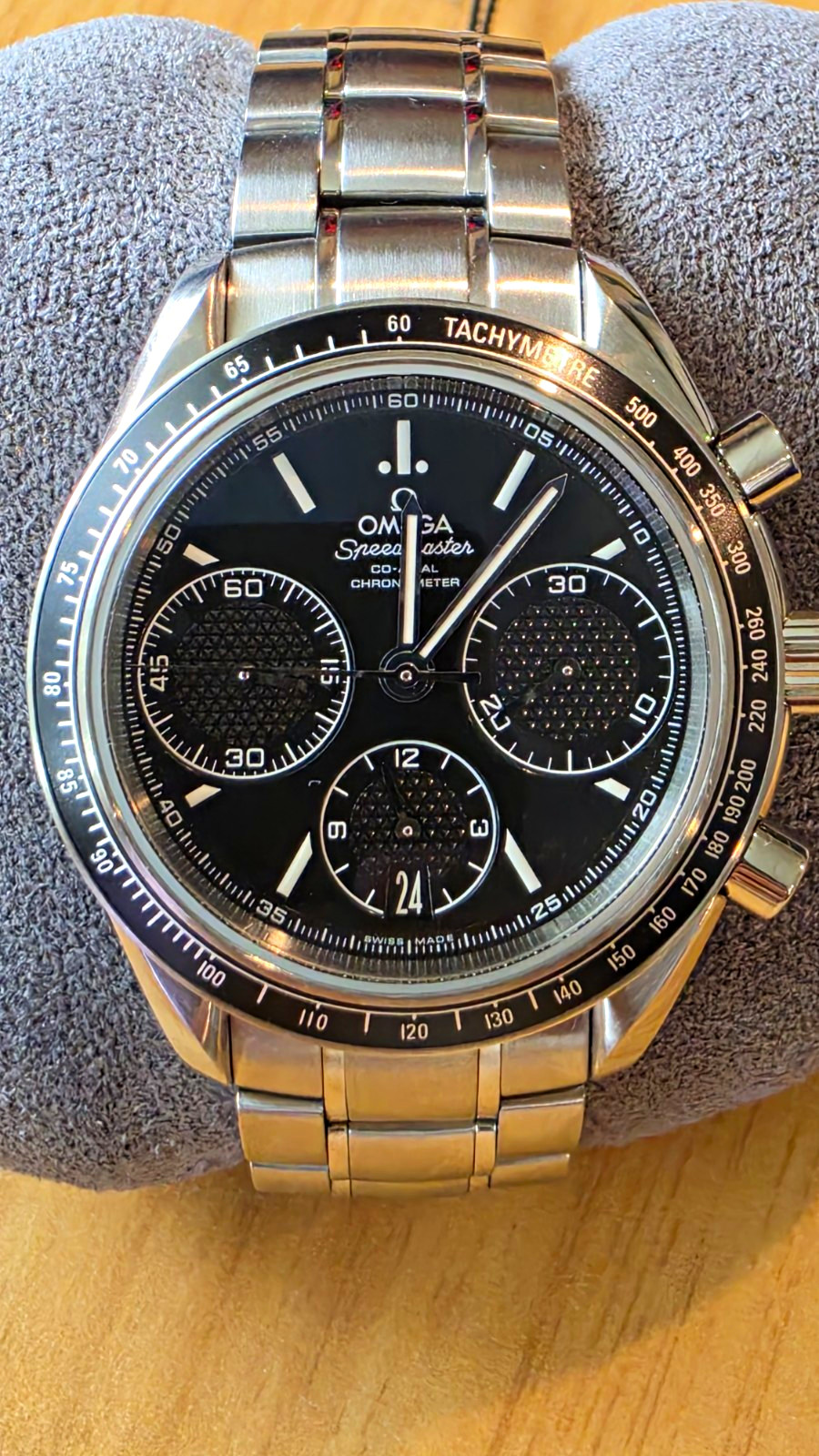 OMEGA Speedmaster 40mm Black Dial Steel Bracelet Auto Chrono 326.30.40.50.01.001 OMEGA Speedmaster 40mm Black Dial Steel Bracelet Auto Chrono 326.30.40.50.01.001