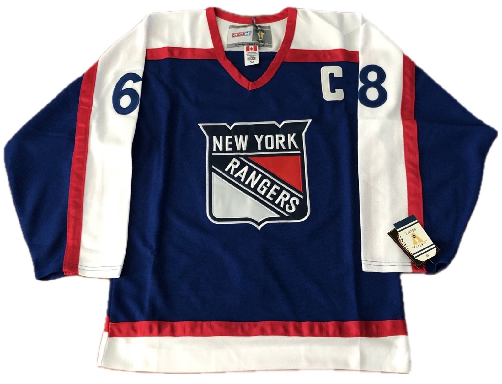 Jaromir Jagr 🏒 Vintage CCM New York Rangers Jersey, NWT, Size XL
