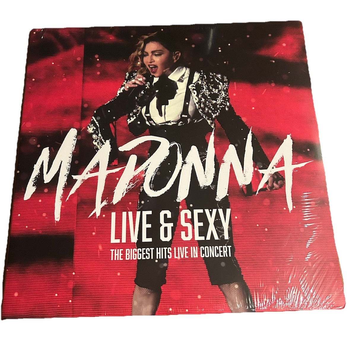 Madonna - Live & Sexy  biggest Hits Concert Vinyl Record 2xLP (Shelfware) New